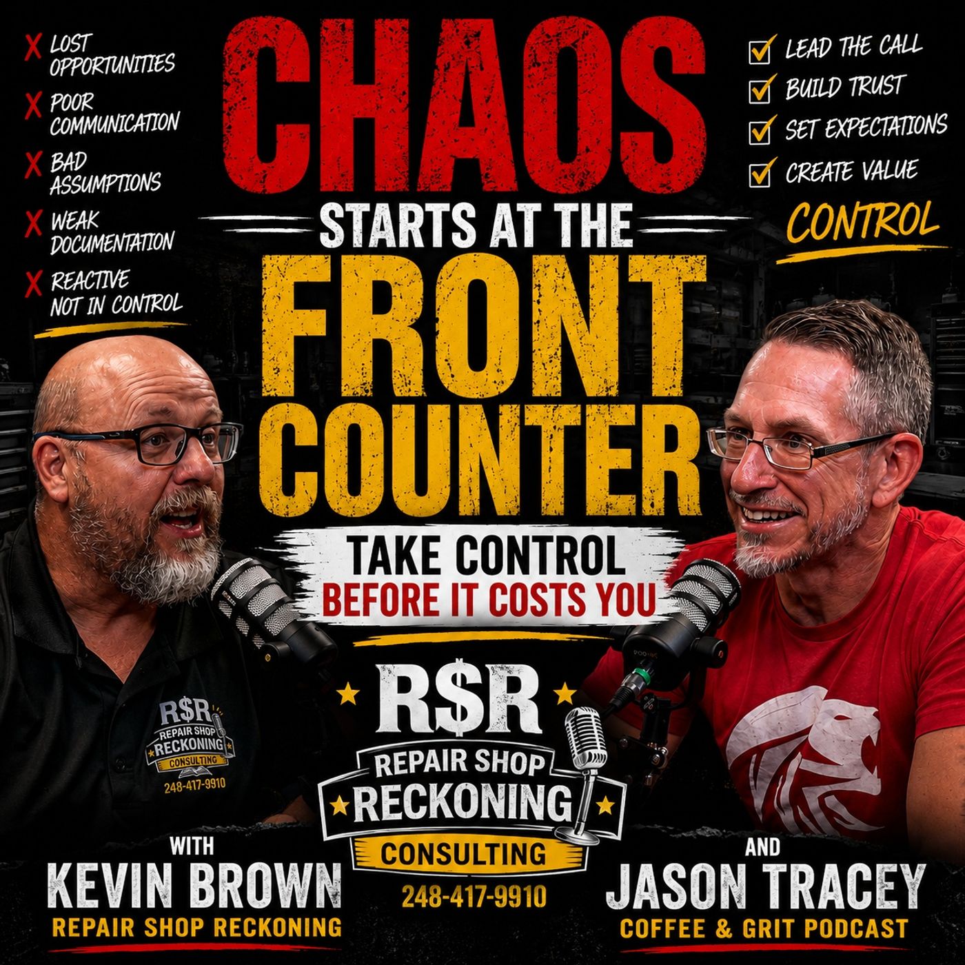 Chaos Starts At The Front Counter...Take Control Before It Costs You episode artwork