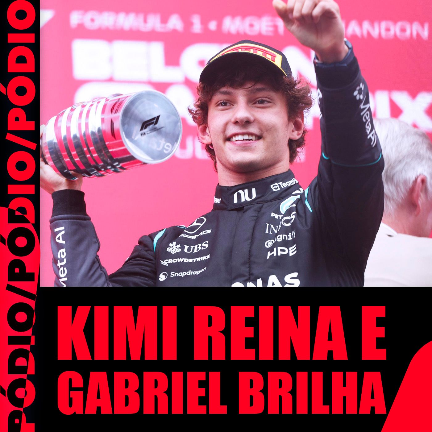 Antonelli bate Leclerc e vence! Russell abandona, Bortoleto brilha de novo, Max 3º. com Felipe Motta episode artwork