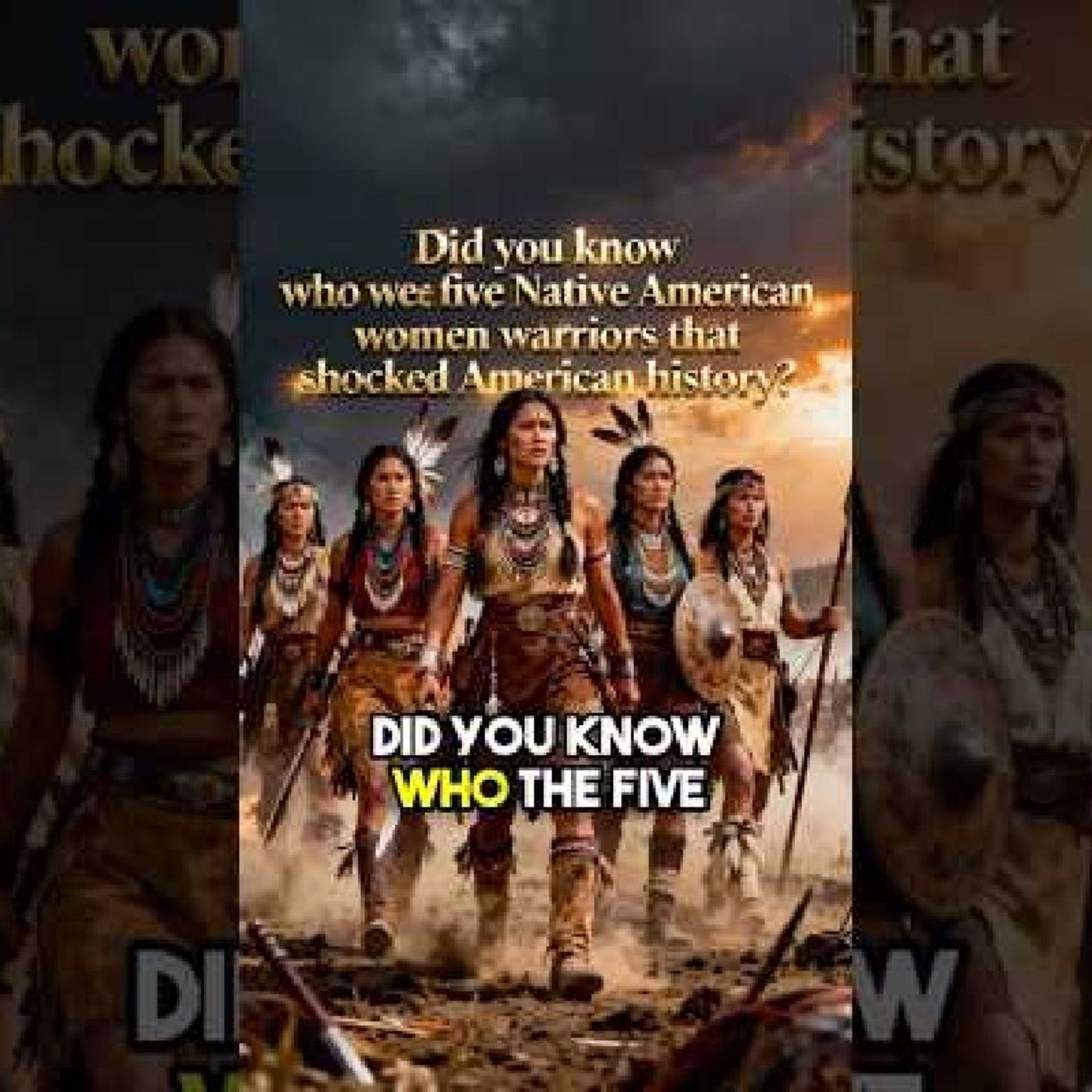 Did You Know 5 Native American Women Warriors Who Shocked American History - HIDDEN HISTORIES. episode artwork