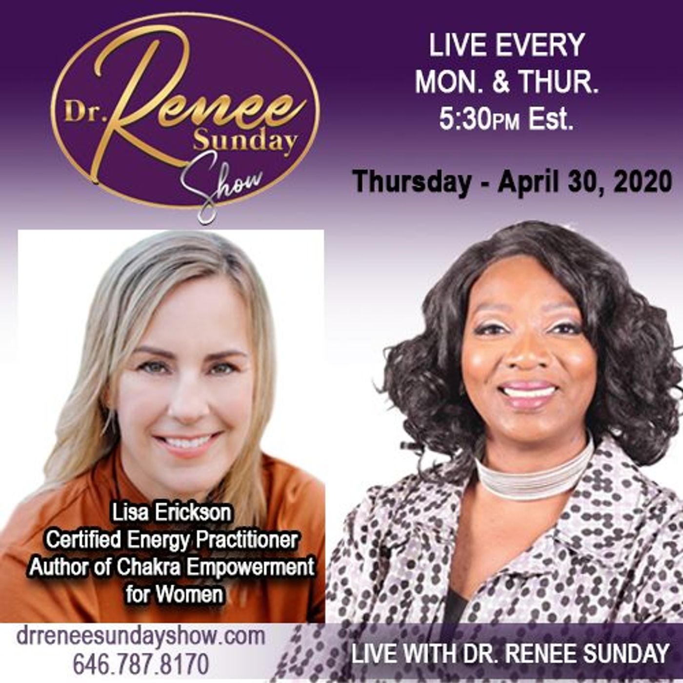 Dr. Renee Sunday\'s show