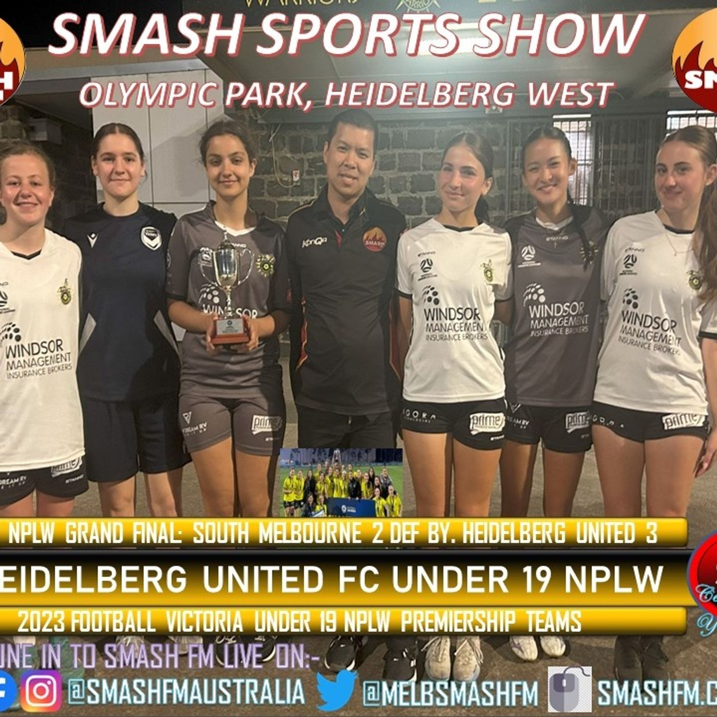 SSS10THYR: Heidelberg United FC U19 NPLW23 Premiership Interviews 021023
