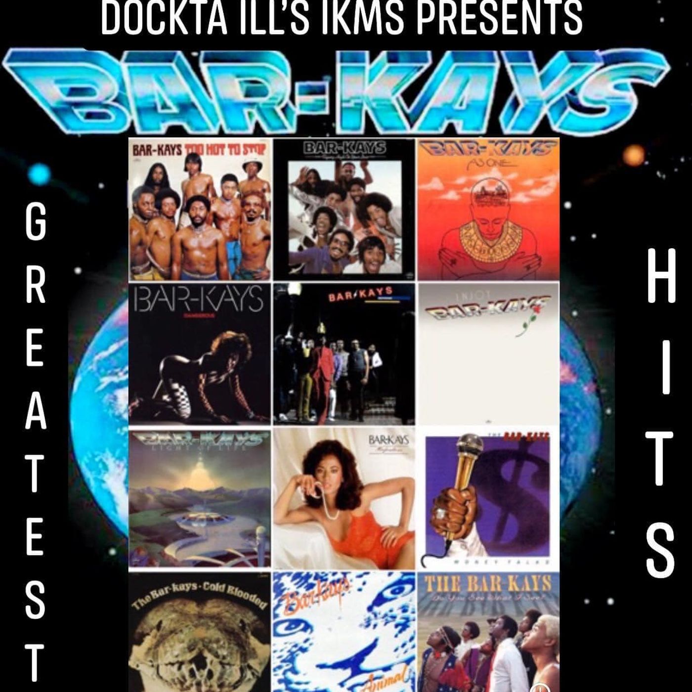 Dj Dockta Ill's IKMS Bar-Kays Greatest Hits episode artwork
