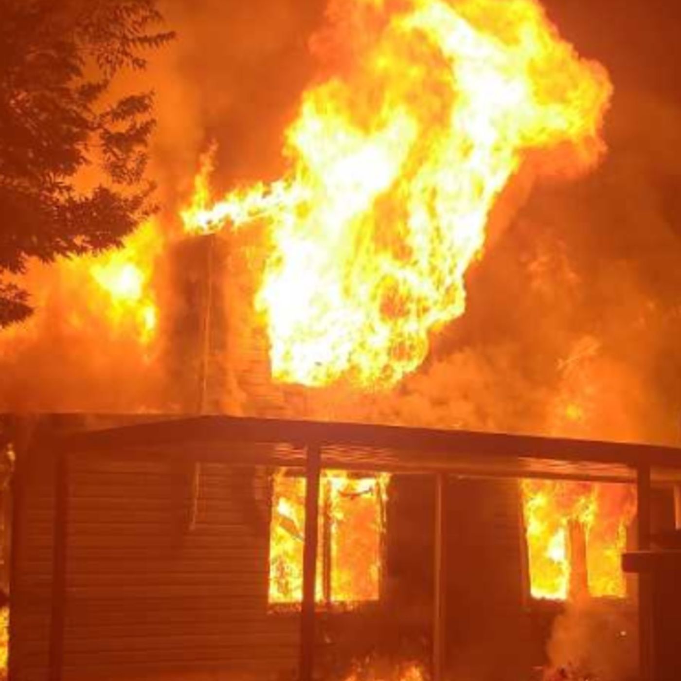 Dream Home Goes Up in Flames