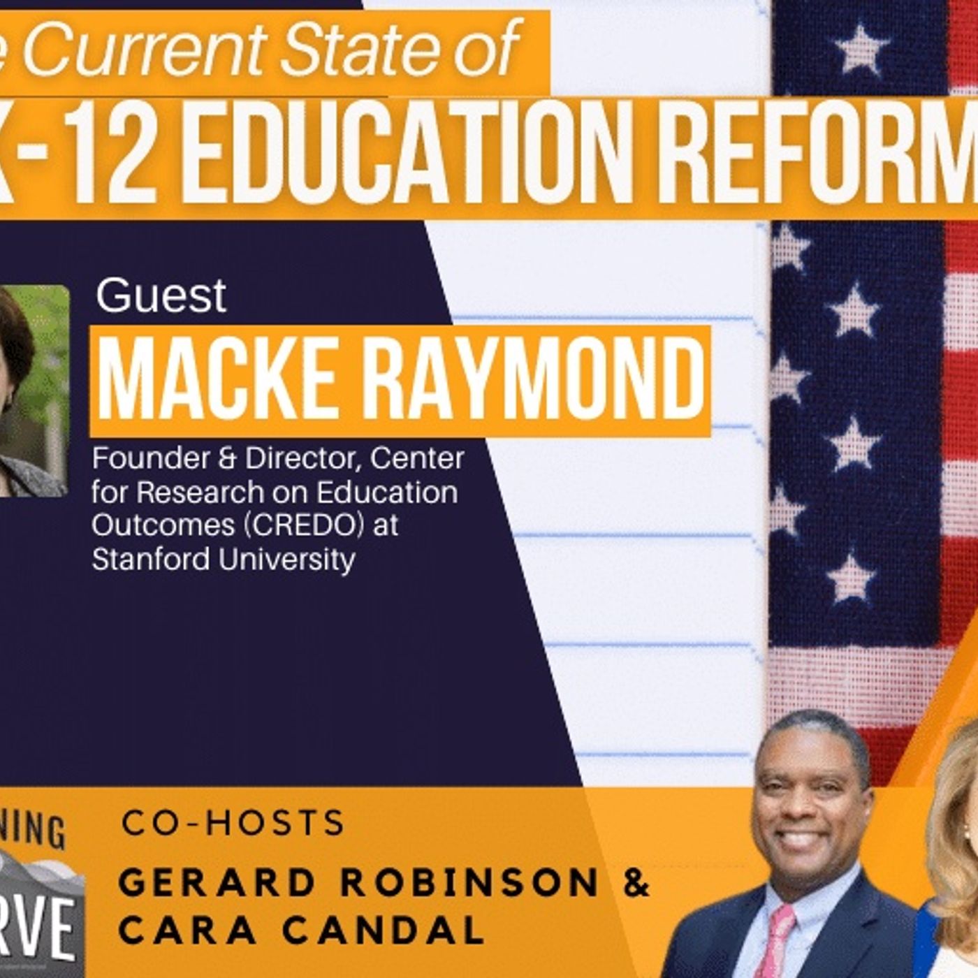 Hoover at Stanford’s Dr. Macke Raymond on the Current State of K-12 Education Reform episode artwork