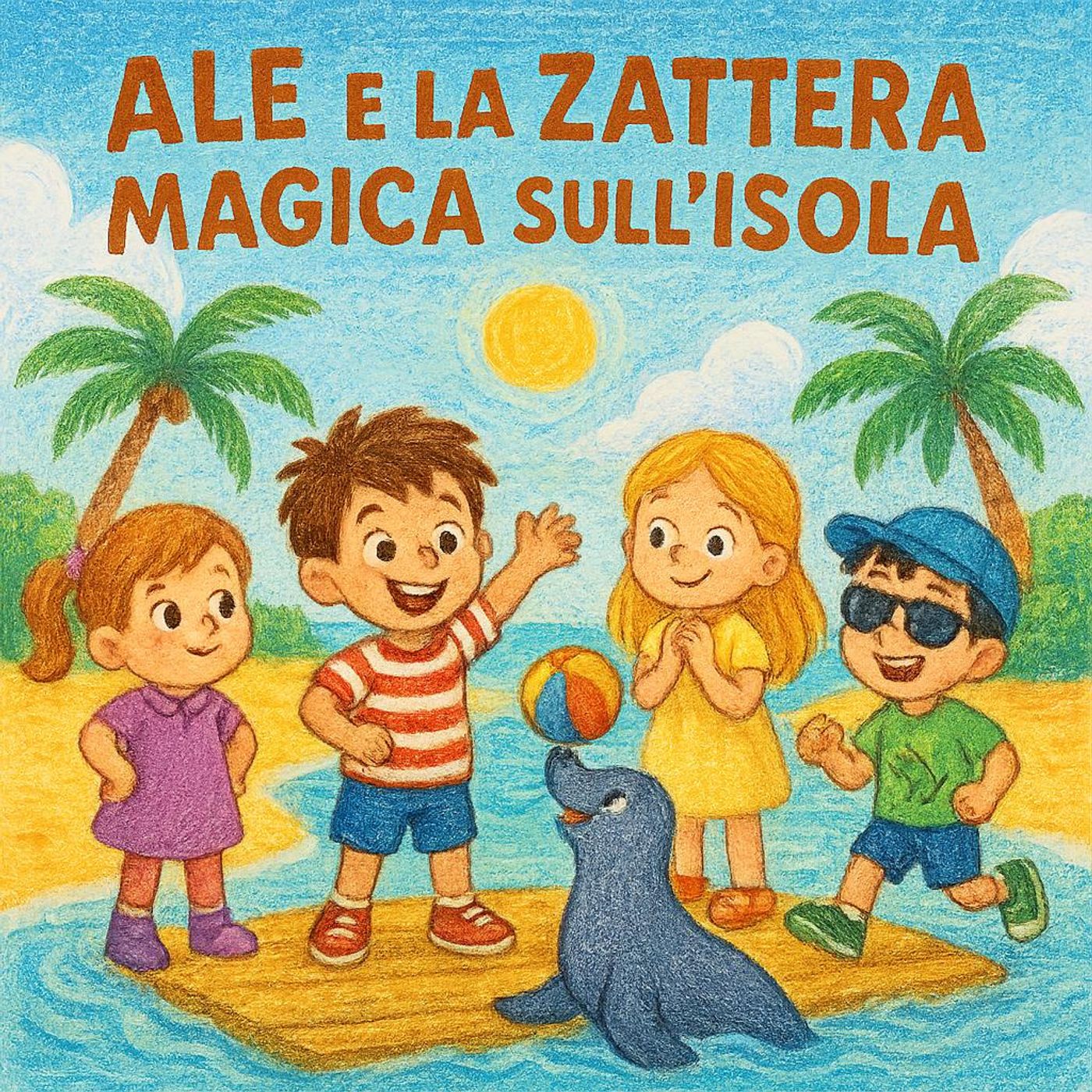 Ale e la Zattera Magica sull'Isola