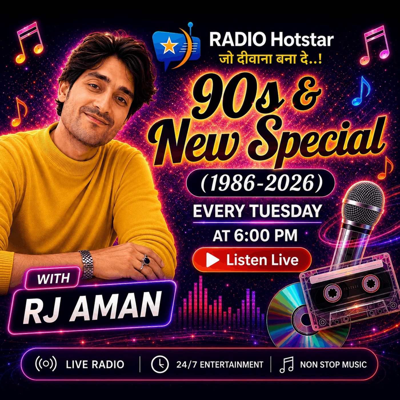 90s & New Special episode artwork