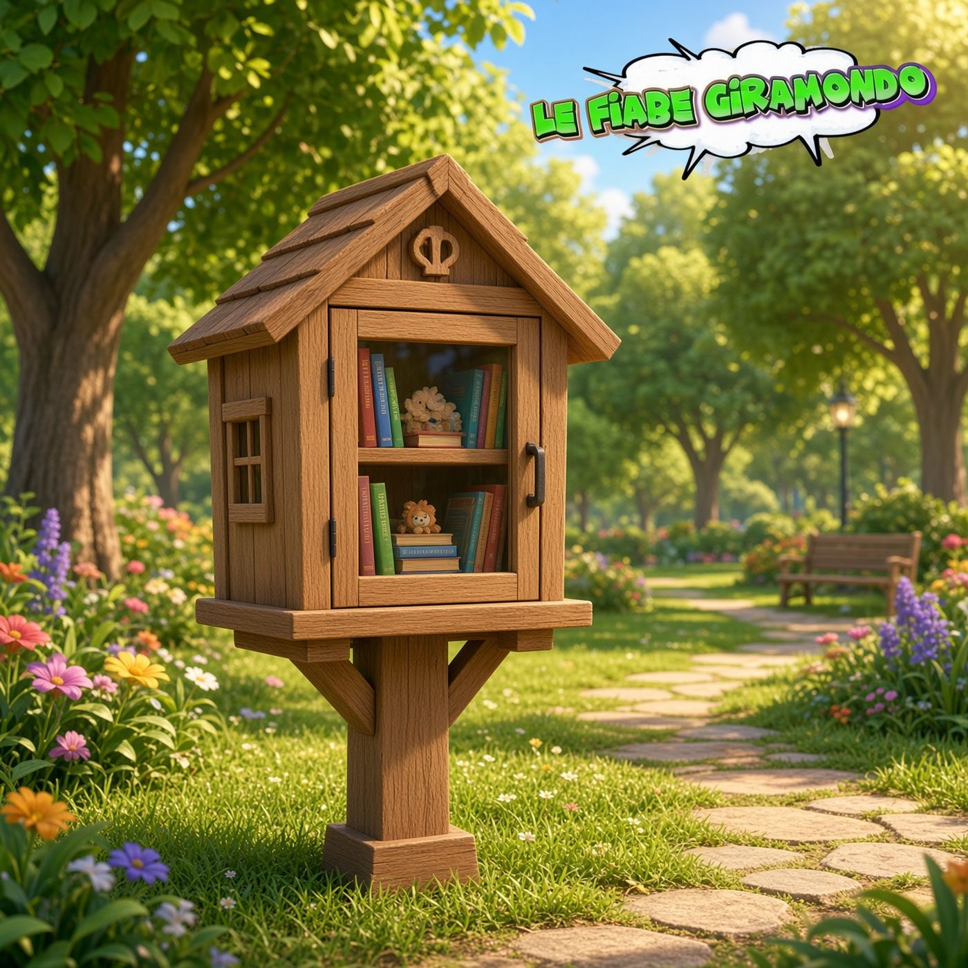 LA CASETTA DEI LIBRI 📚 Storia in rima per bambini | Favola raccontata 📖 episode artwork