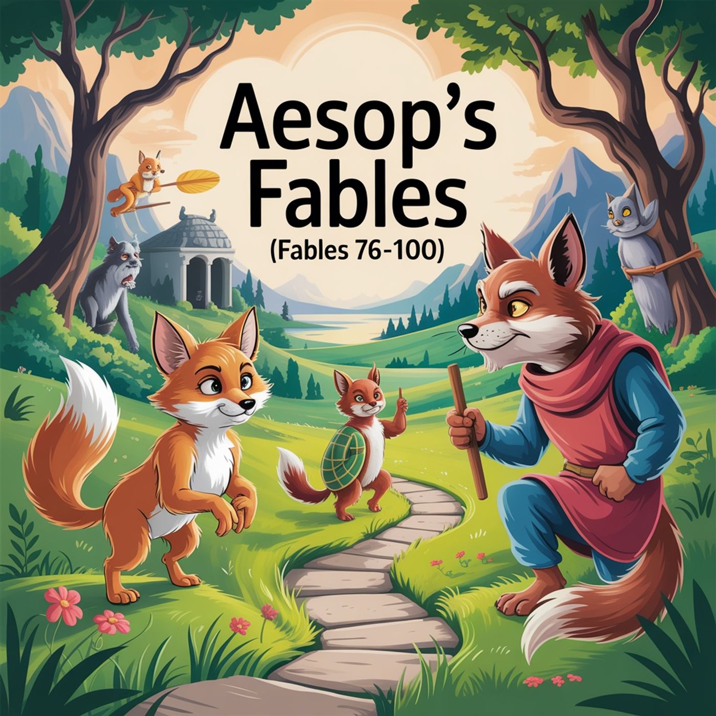 Aesop's Fables: Volume 04 - Tales for Young Minds (Fables 76-100) podcast artwork