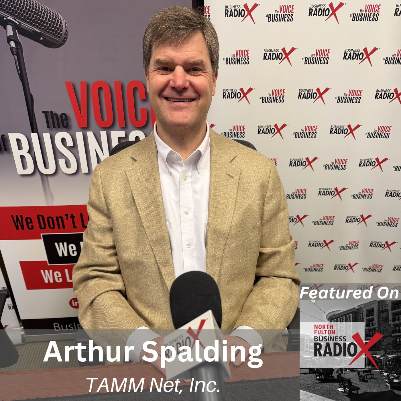 Arthur Spalding with contract research organization TAMM Net episode artwork