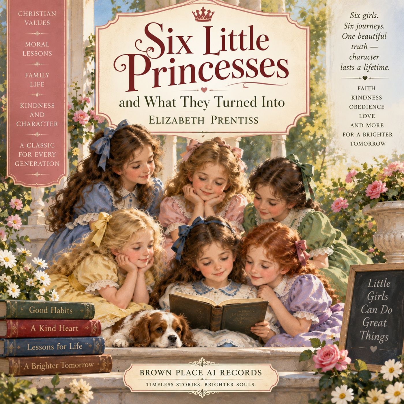 Six Little Princesses and What They Turned Into by Elizabeth Prentiss | Christian Children’s Stories & Moral Lessons