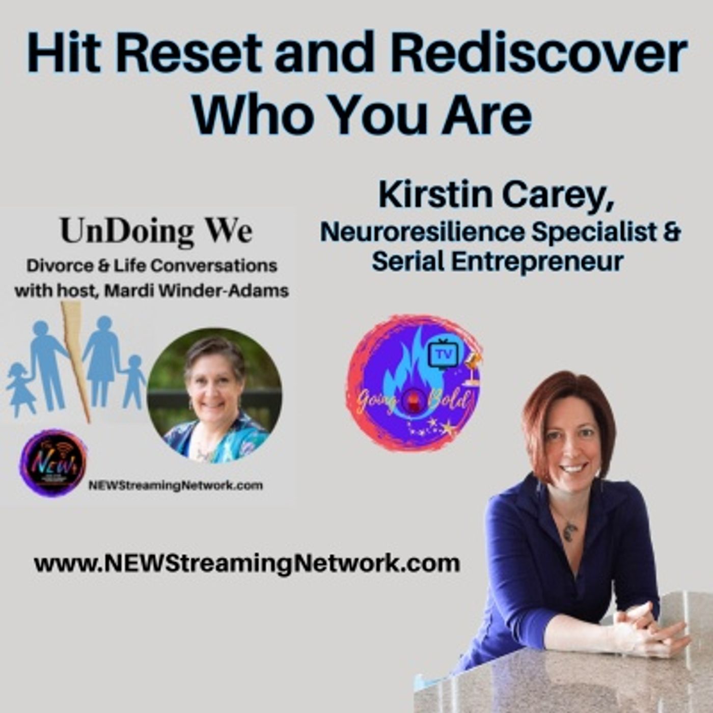 Hit Reset and Rediscover Who You Are with Kristin Carey episode artwork