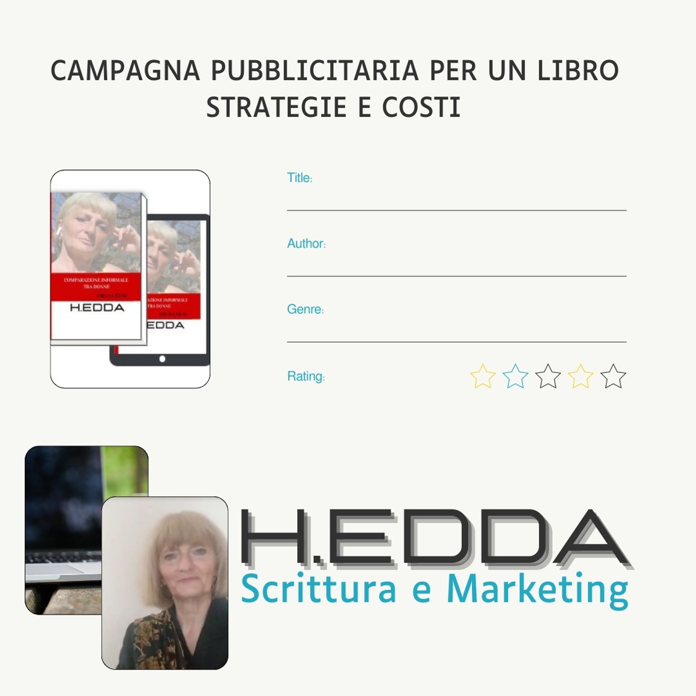 Campagna Pubblicitaria per un libro. Strategie e costi episode artwork