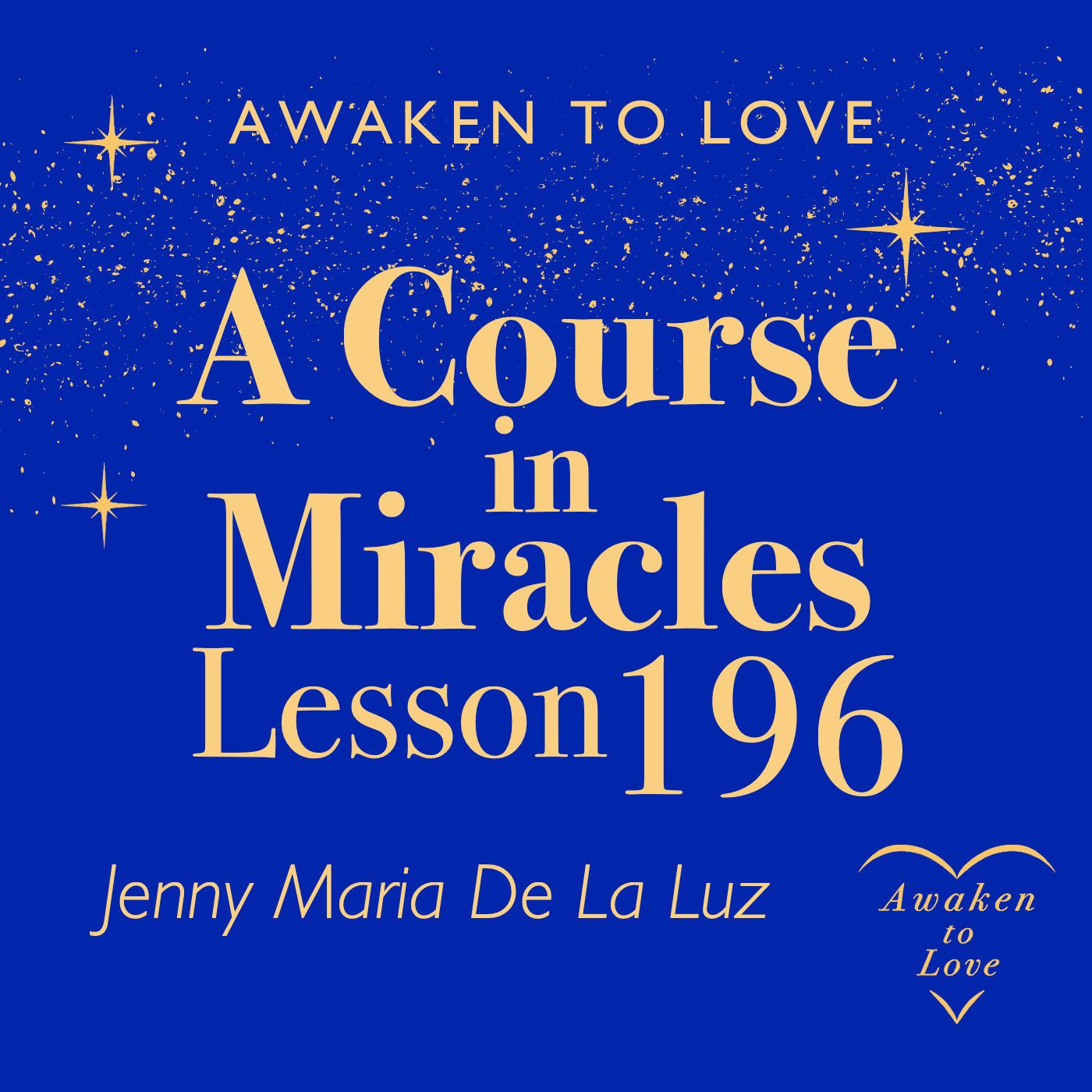 ACIM Lesson 196, It can be but myself I crucify, A Course in Miracles episode artwork