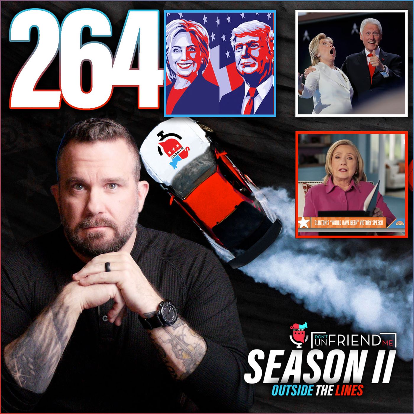 #264: IT’S MY PARTY AND I WILL SUICIDE YOU IF I WANT TO episode artwork
