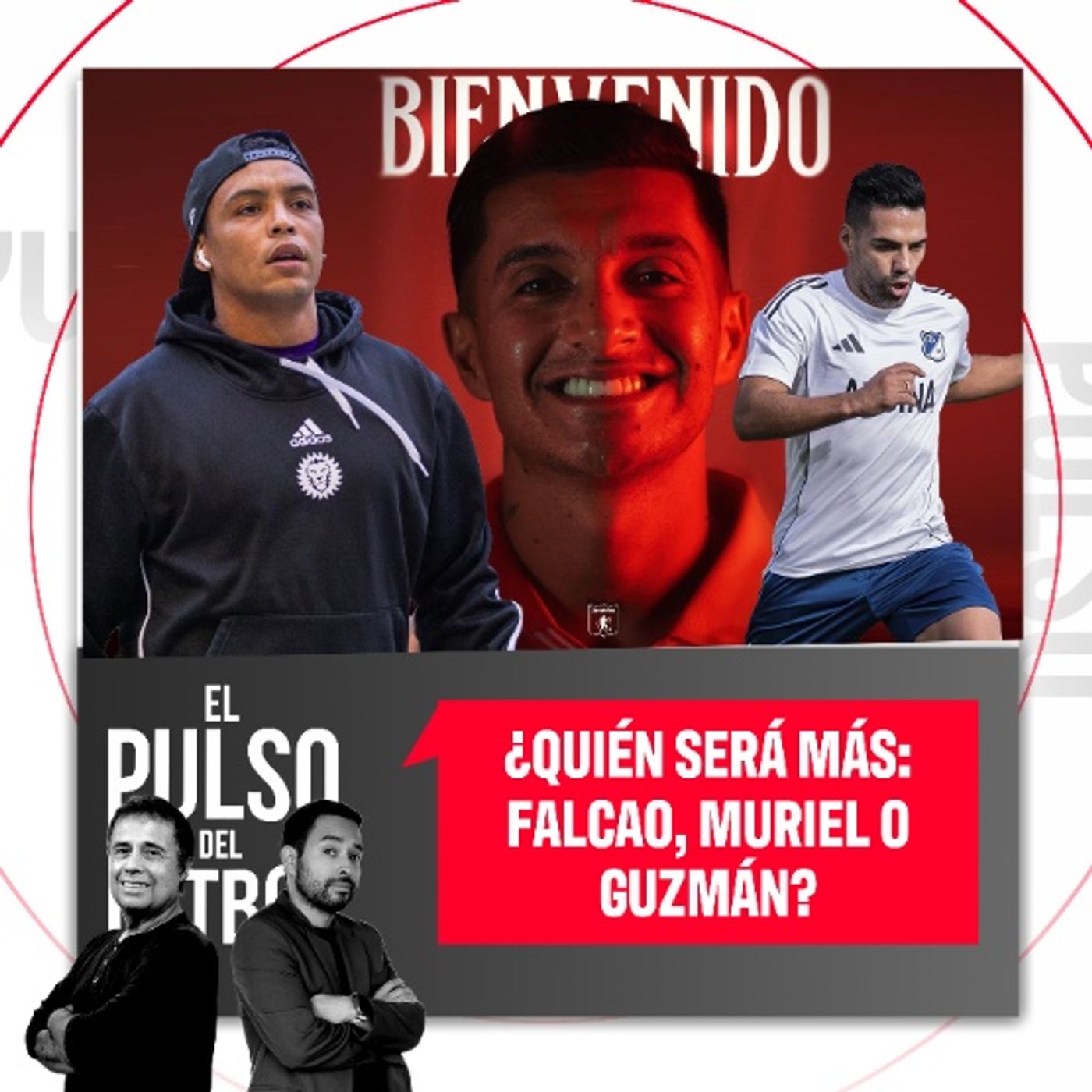 ¿Quién será más: Falcao, Muriel o Guzmán?