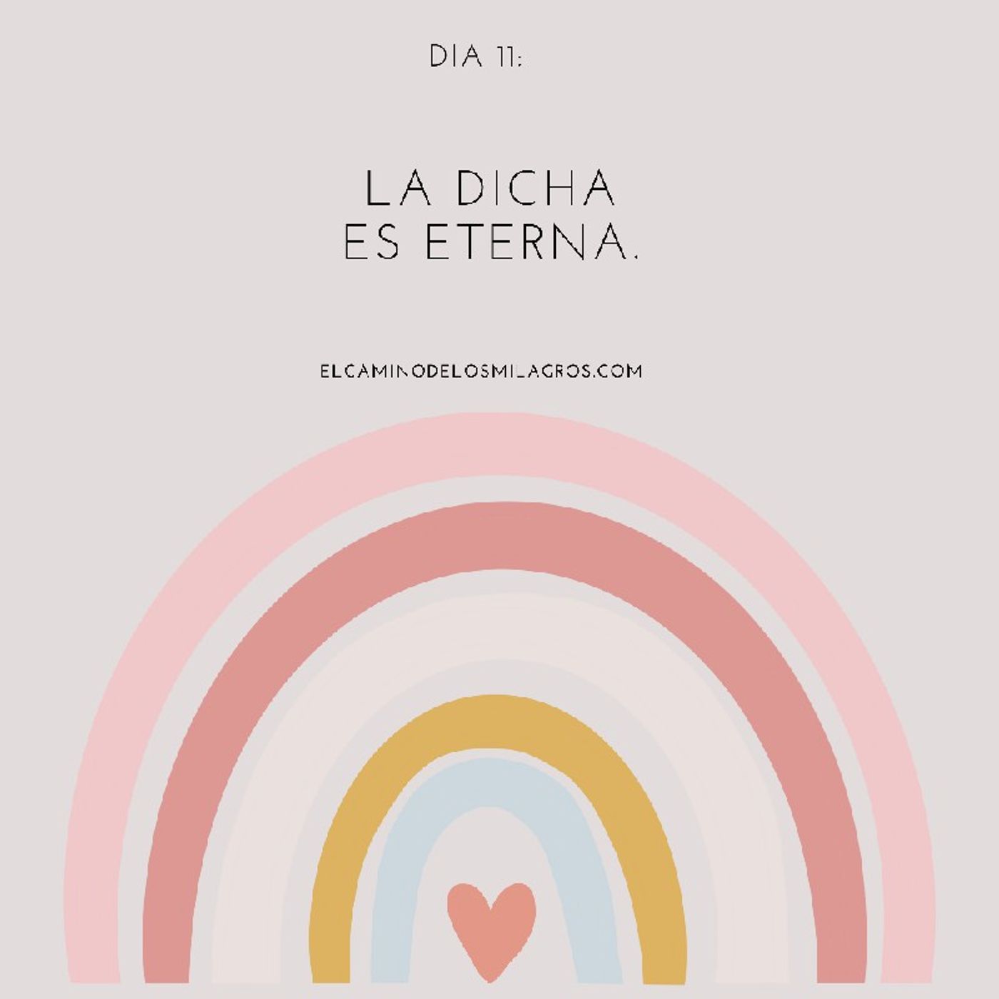 Cada día, un milagro.