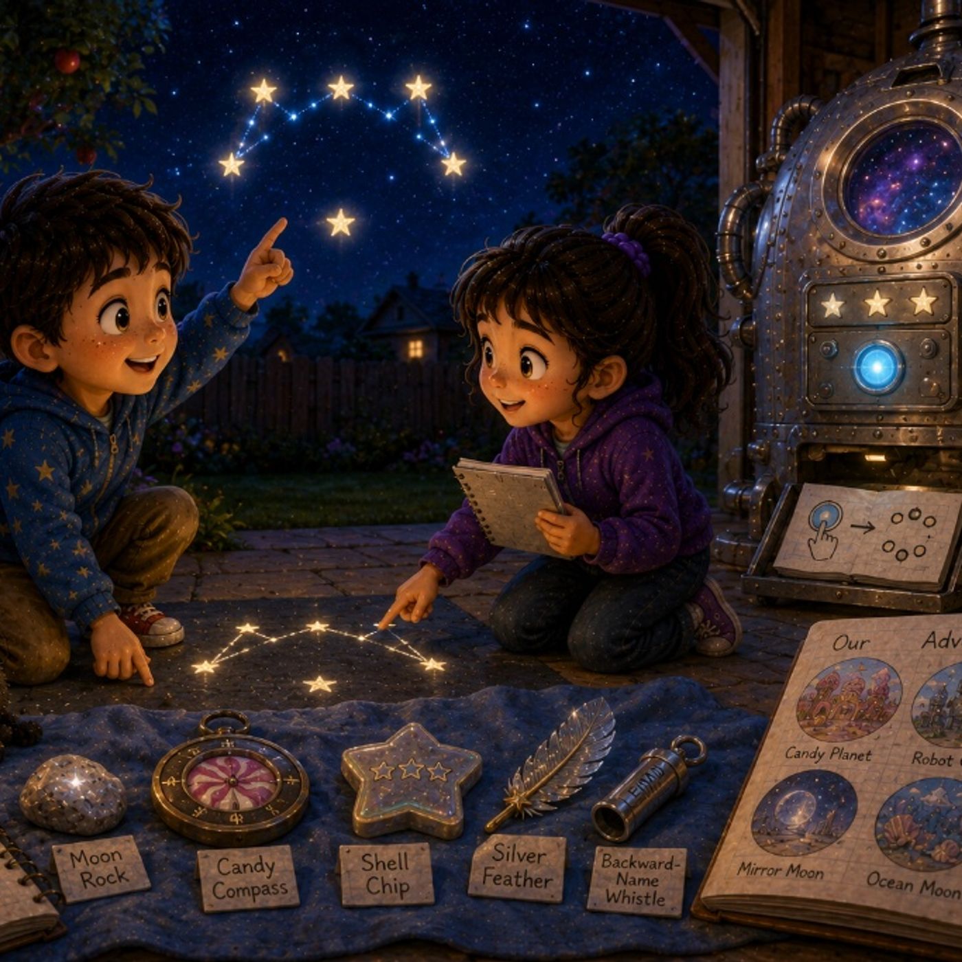 Daniel and the Moon Machine - Chapter 11 - The Backyard Constellation episode artwork