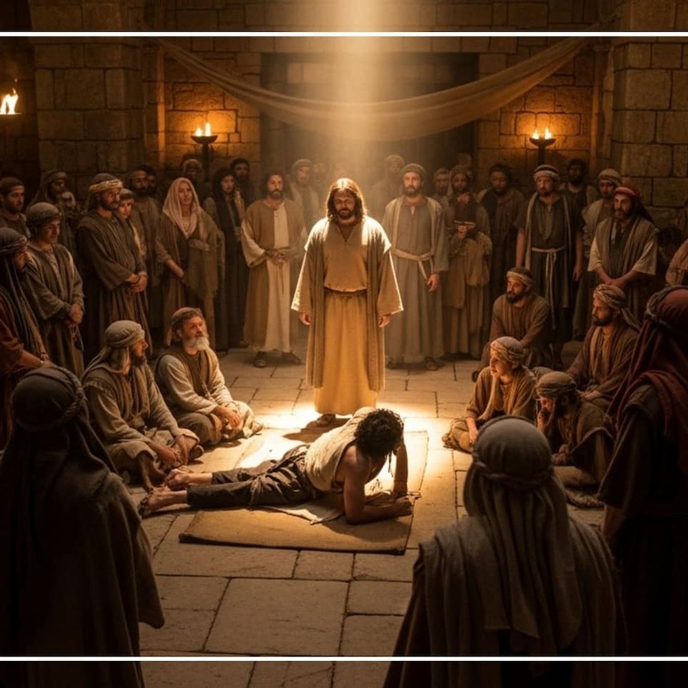 Preghiera del giorno 16 Gennaio 2026 - Gesù che perdona e rialza