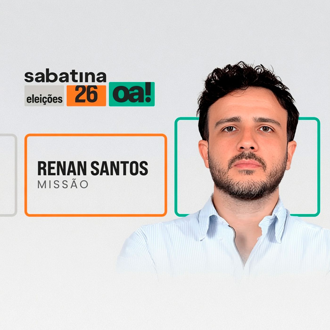 Sabatina OA!/G4: Renan Santos | O Antagonista - Eleições 2026