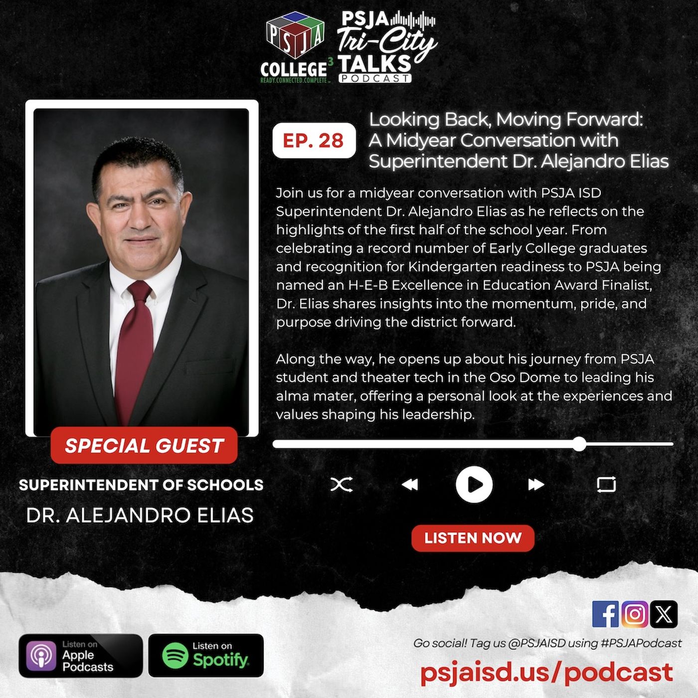 PSJA Tri-City Talks Podcast