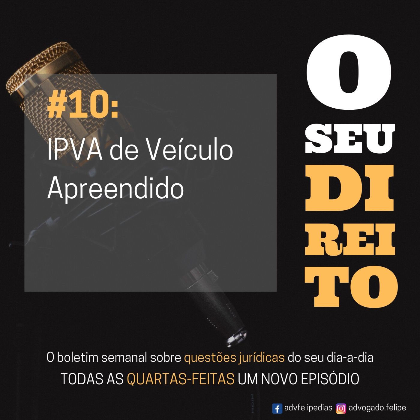 #10 - IPVA de Veículo Apreendido
