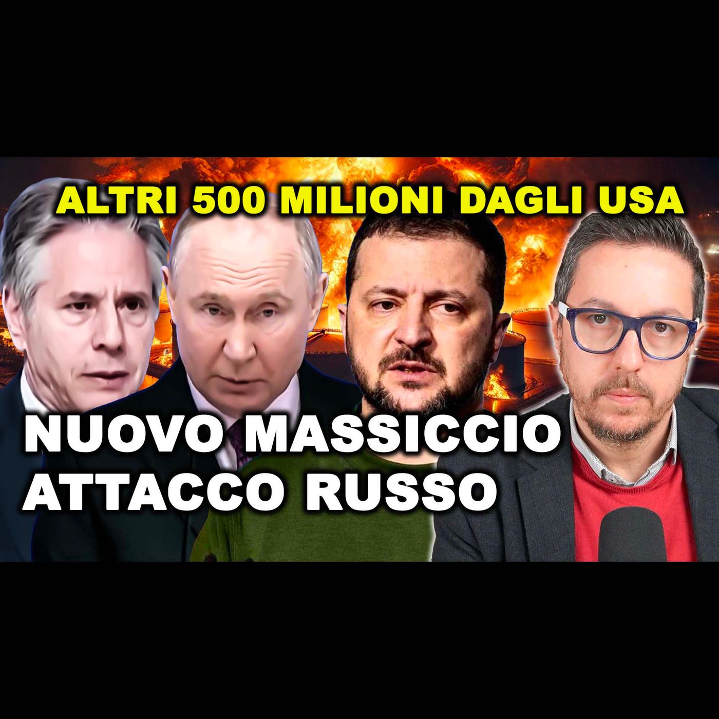 NUOVO MASSICCIO ATTACCO RUSSO in Ucraina e 500 milioni dagli Stati Uniti, criticati da Trump