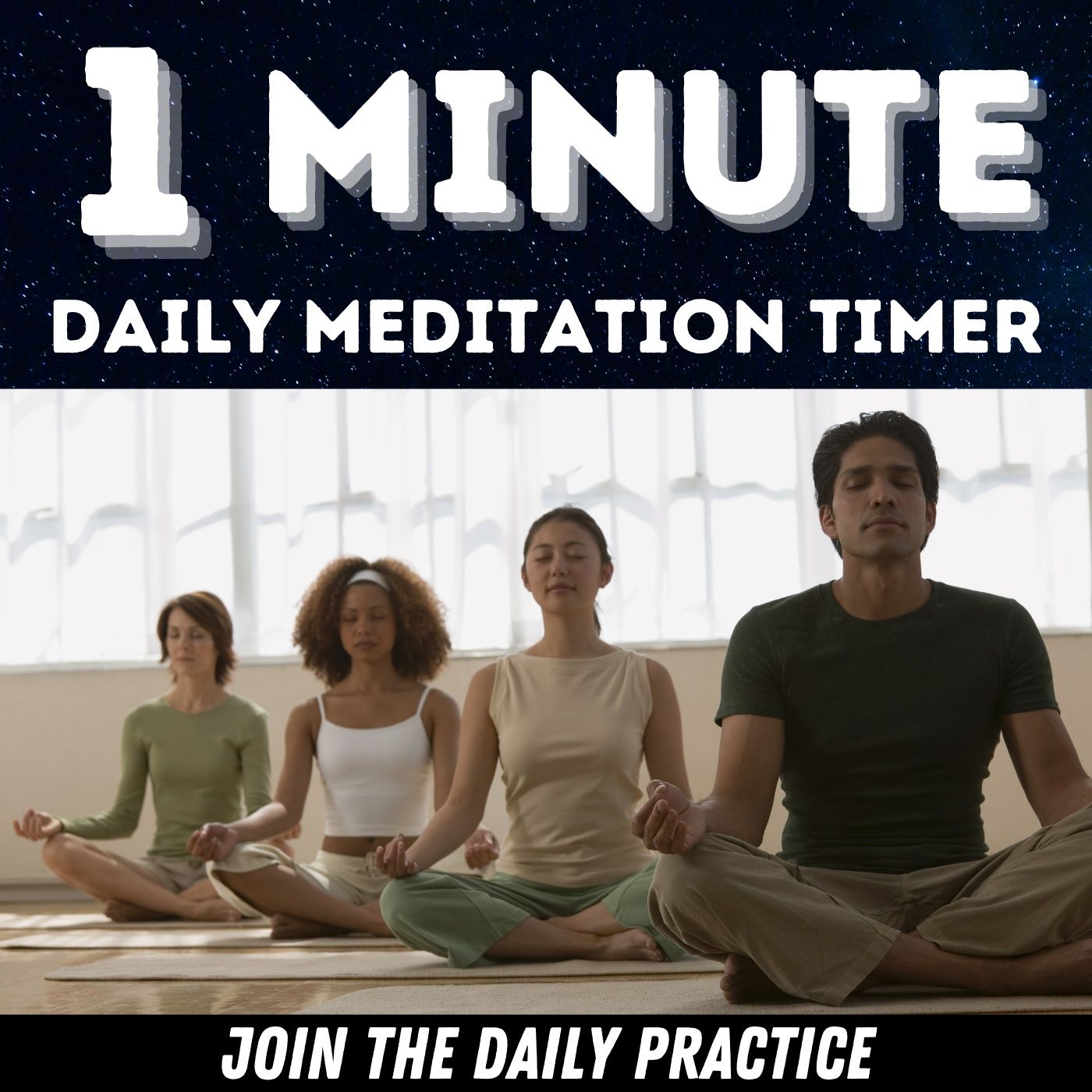 1 Minute Meditation Timer podcast artwork