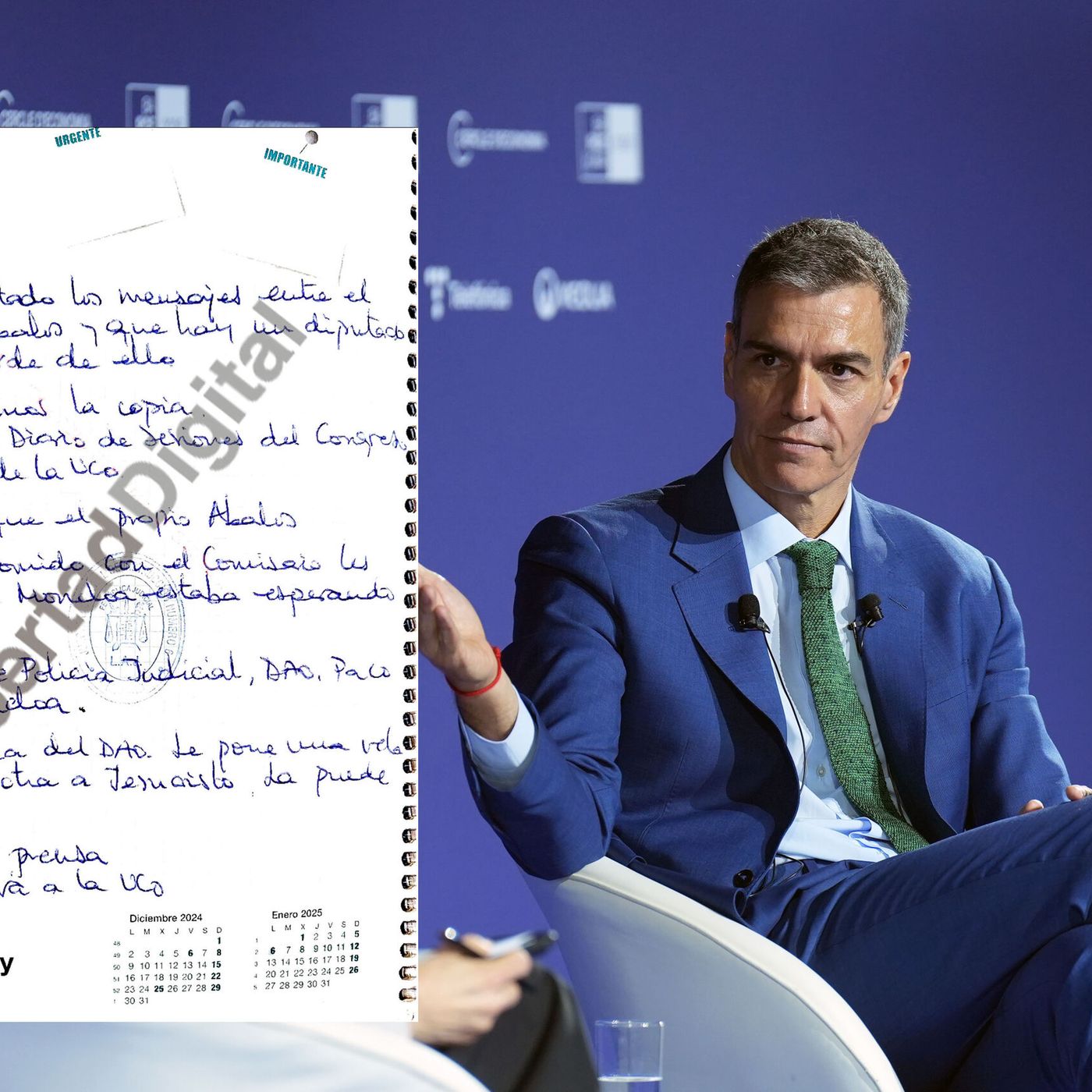 Tertulia de La Trinchera: La agenda de Leire apunta a Sánchez: "reunión con P.S" episode artwork