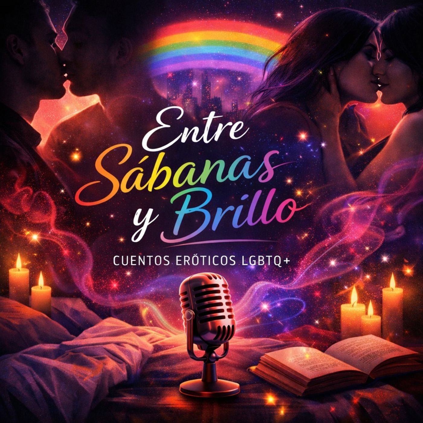 Entre Sábanas y Brillo Relatos LGBTIQ+ cover art