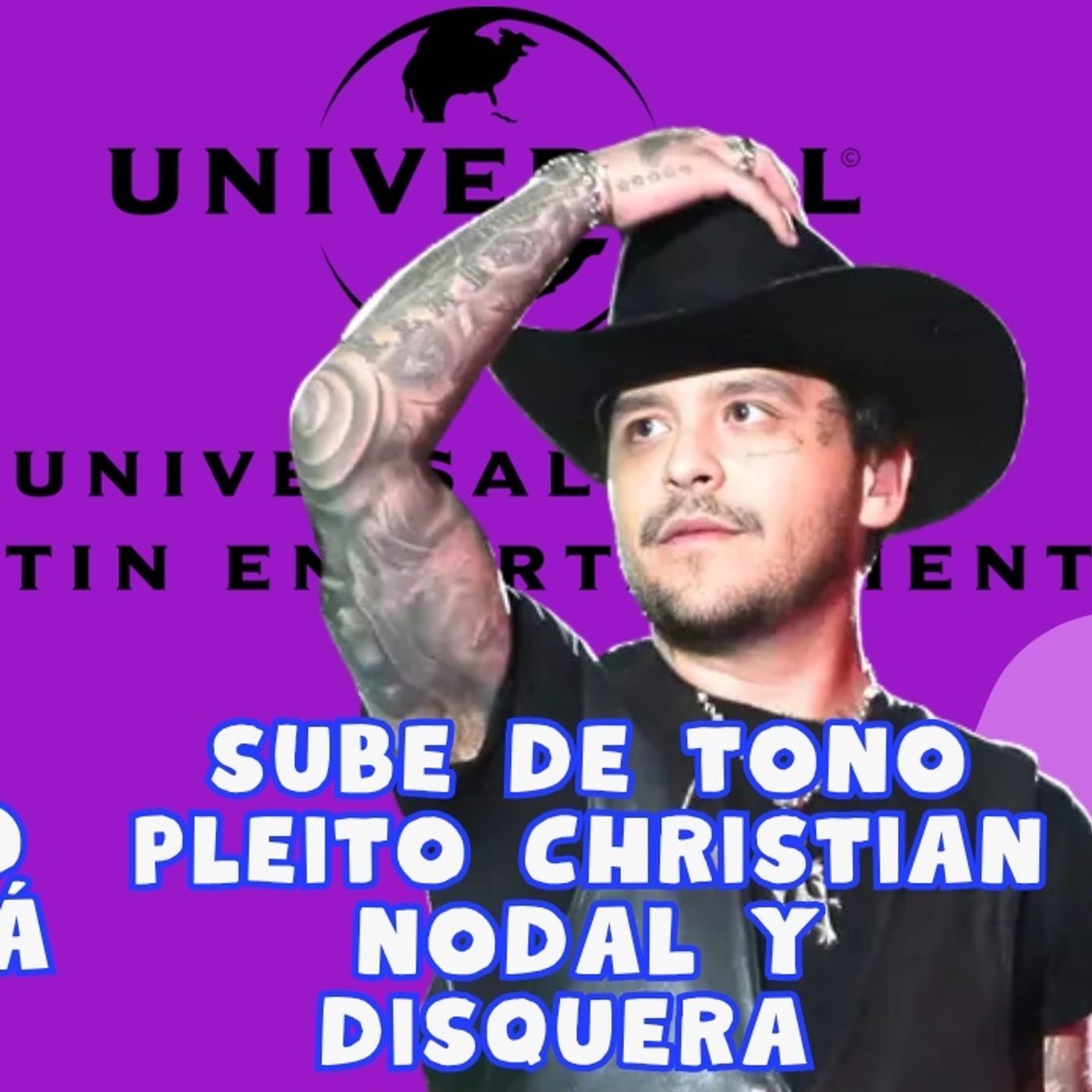 Graves problemas legales para Christian Nodal