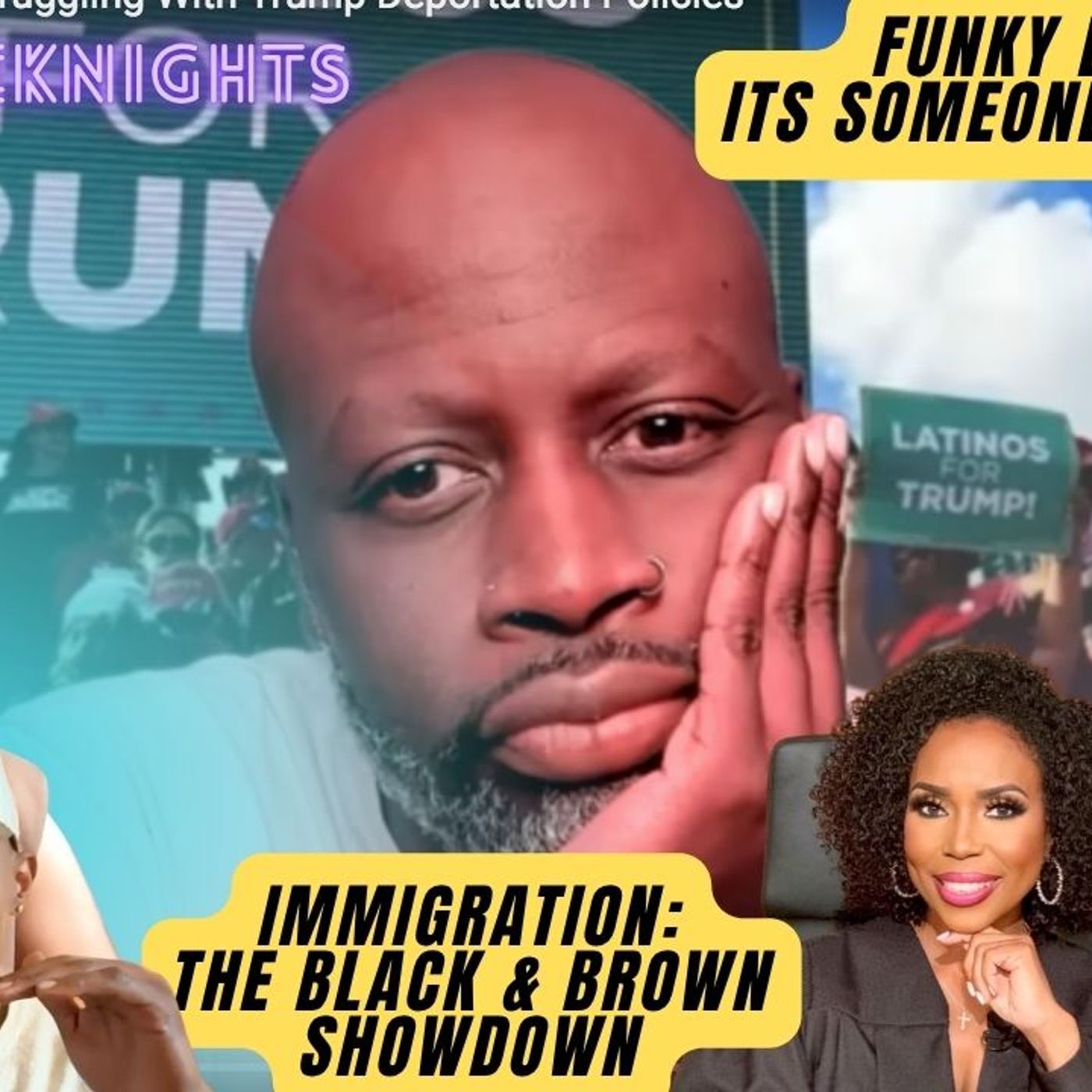 EPS 020 – FUNKY DINEVA, Malia Obama’s Name Change, Auntie Maxine Slammed, Sane-Washing,