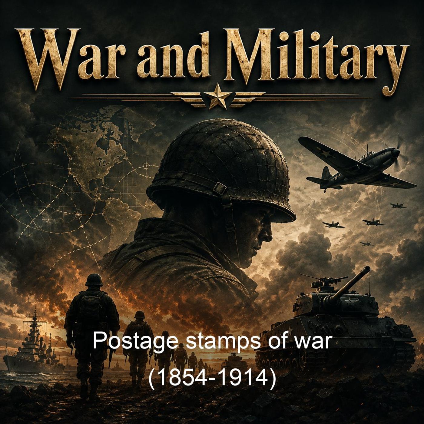 Postage stamps of war (1854-1914) podcast artwork