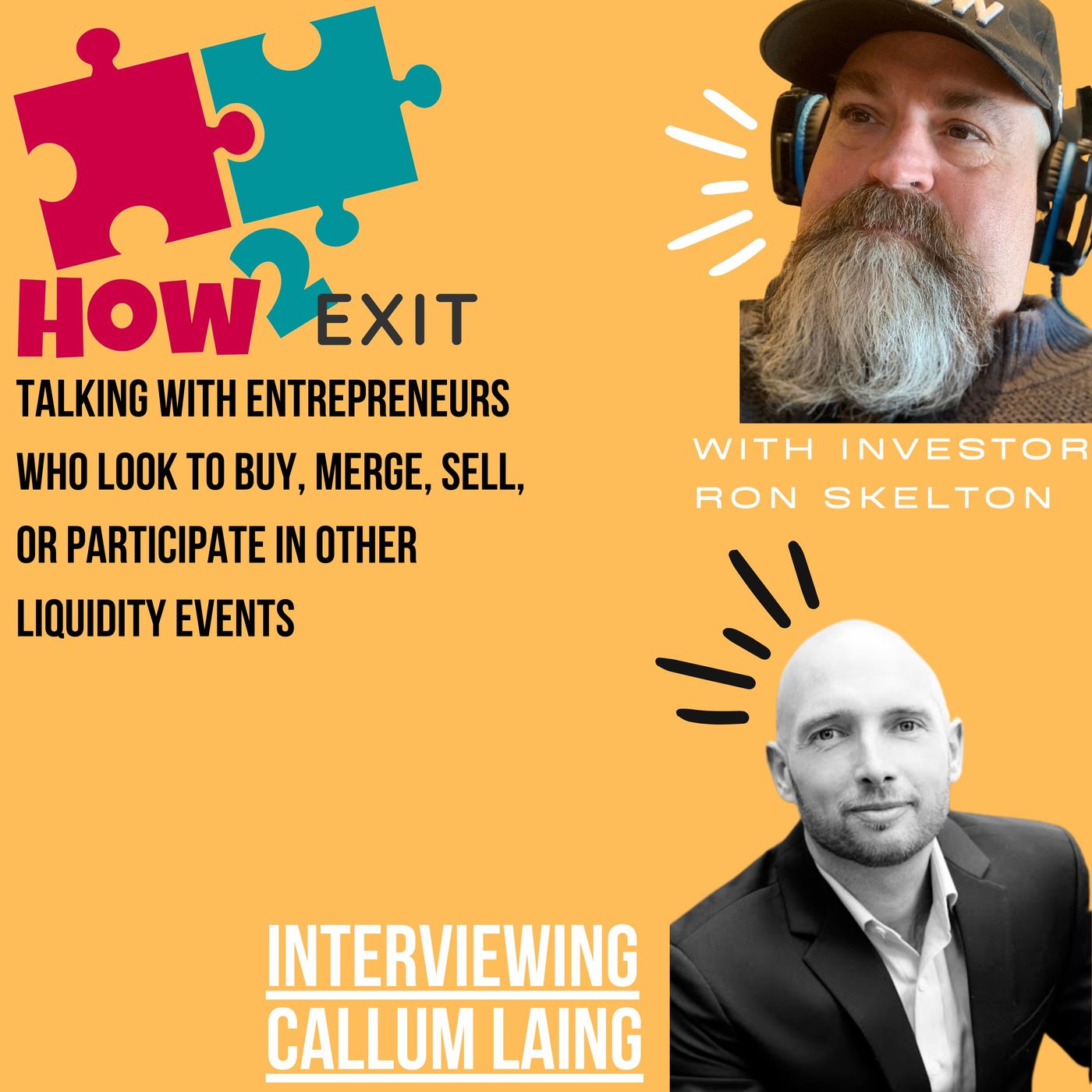 How2Exit Episode 61: Callum Laing - Founder & CEO MBH Corporation PLC and Author. Image