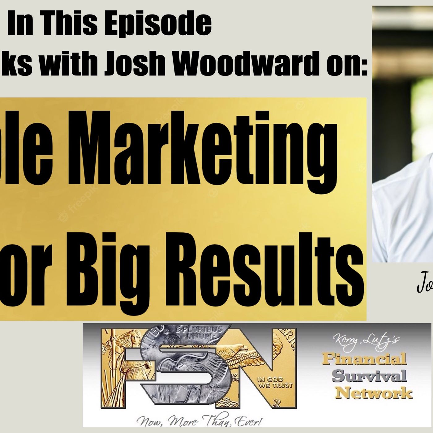 cover of episode Simple Marketing  Tips for Big Results - Josh Woodward #6161