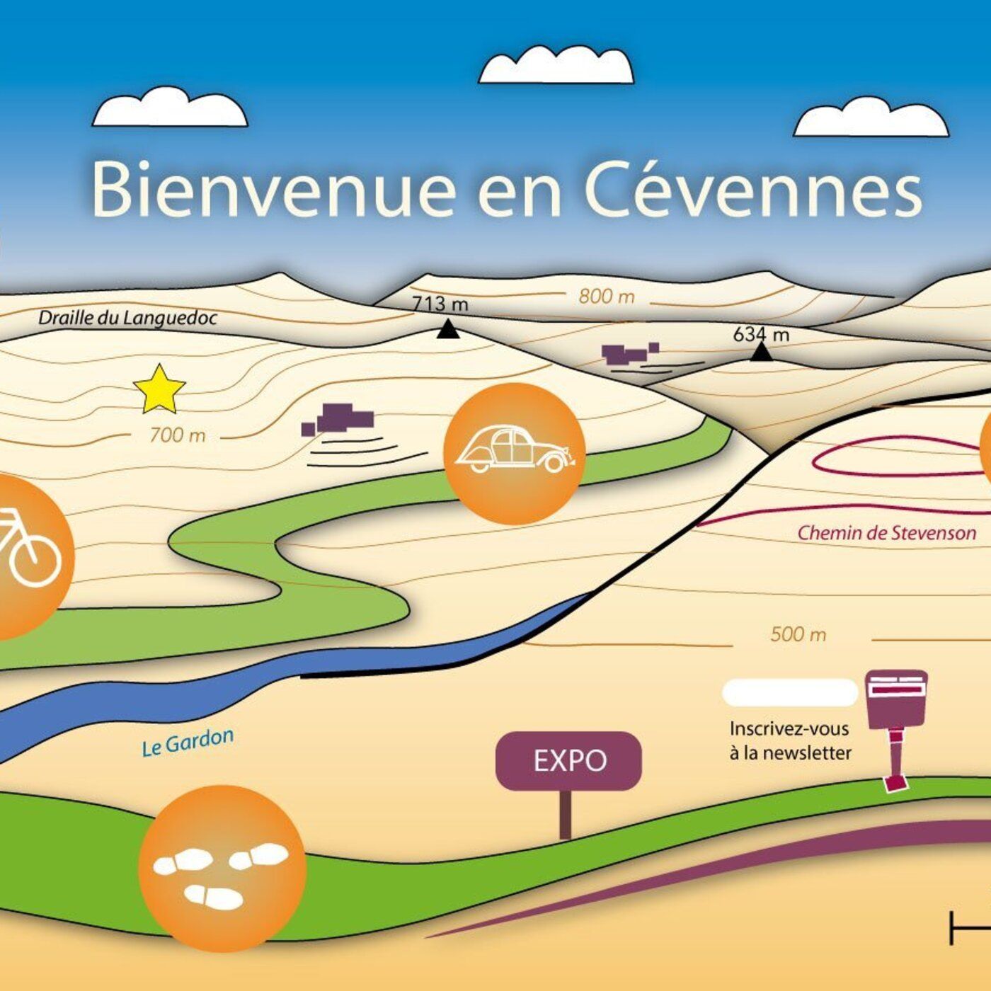 Dimanche 8 février : informations locales Découverte Cévennes