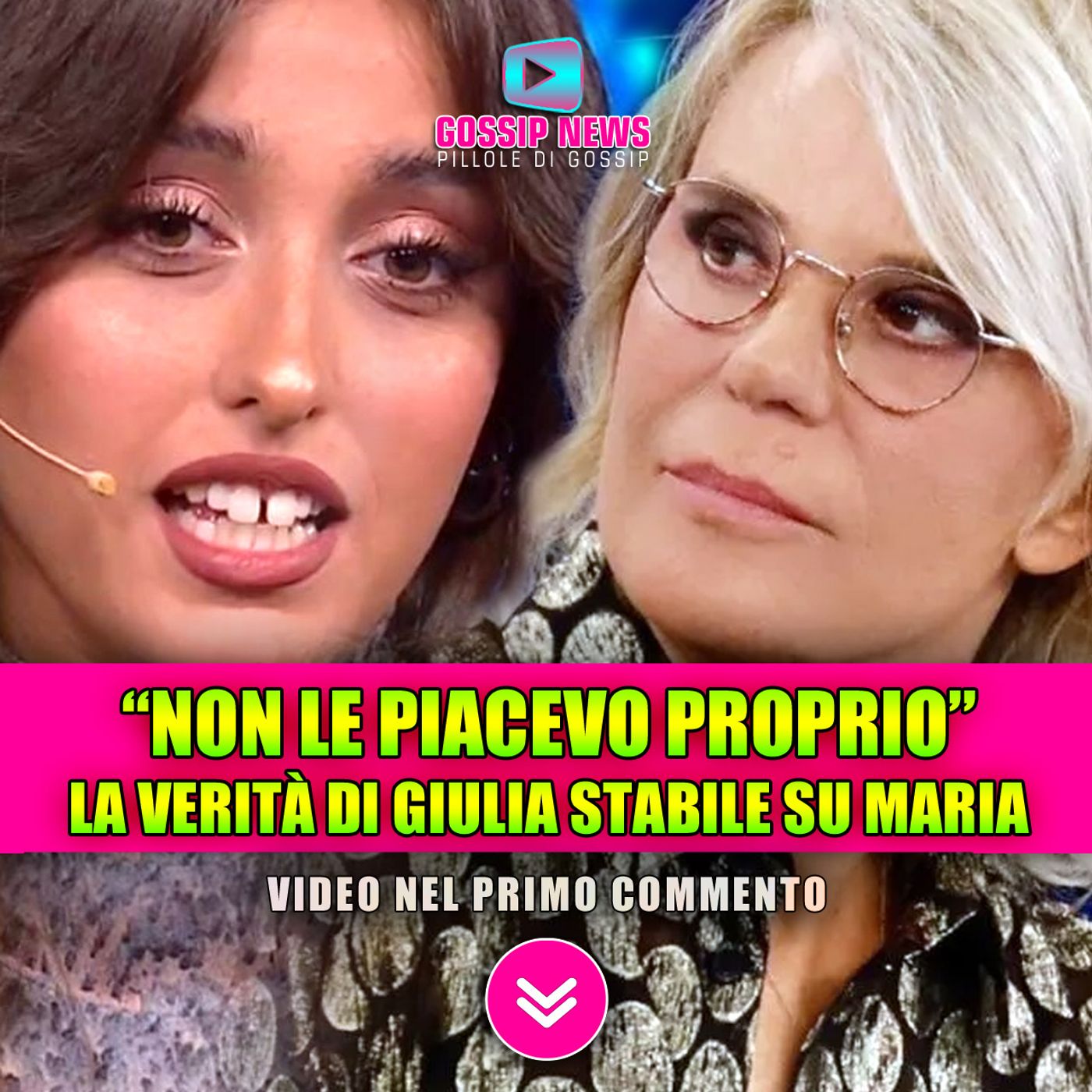 NON LE PIACEVO: Giulia Stabile svela la verità su Maria De Filippi!