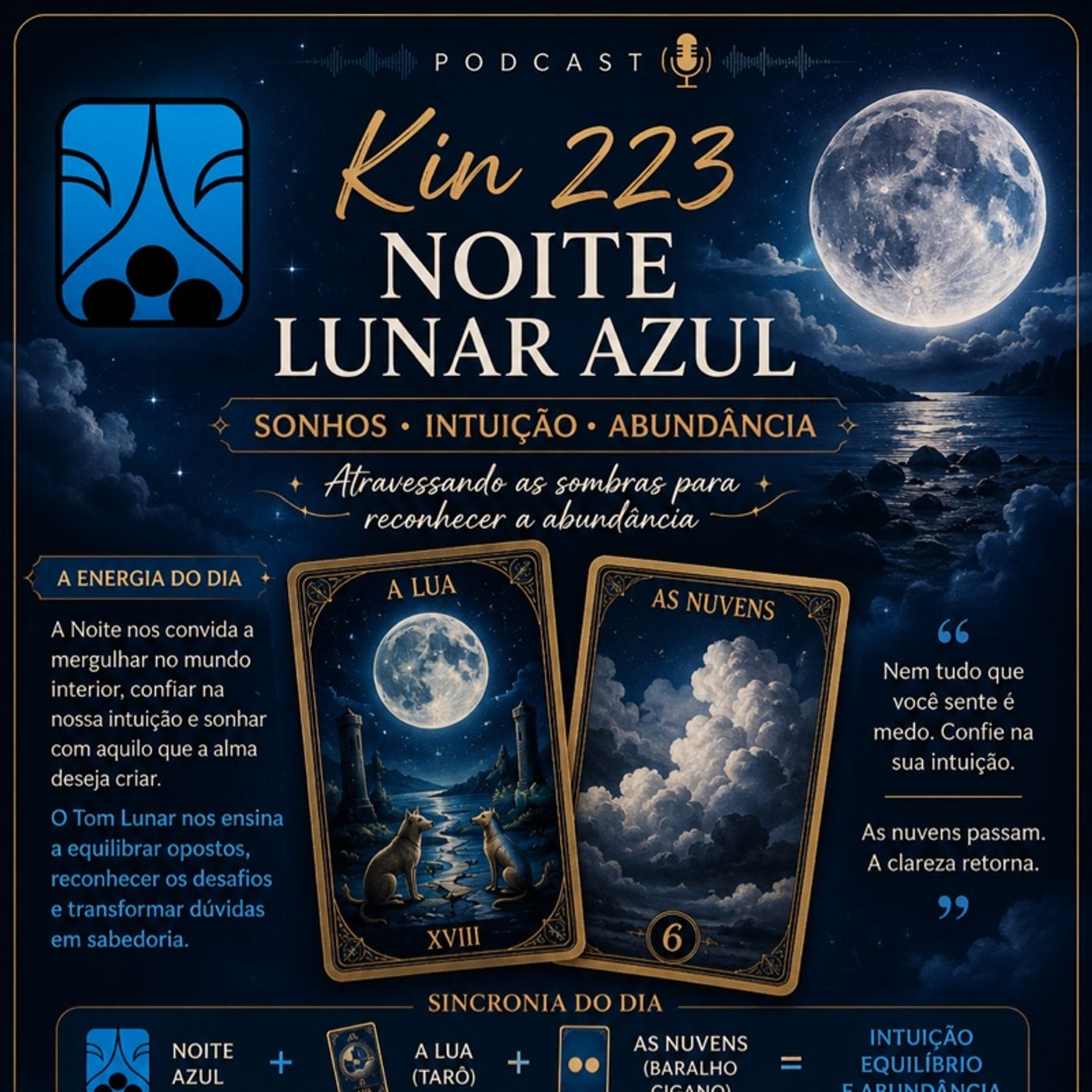 KIN 223: NOITE LUNAR AZUL episode artwork