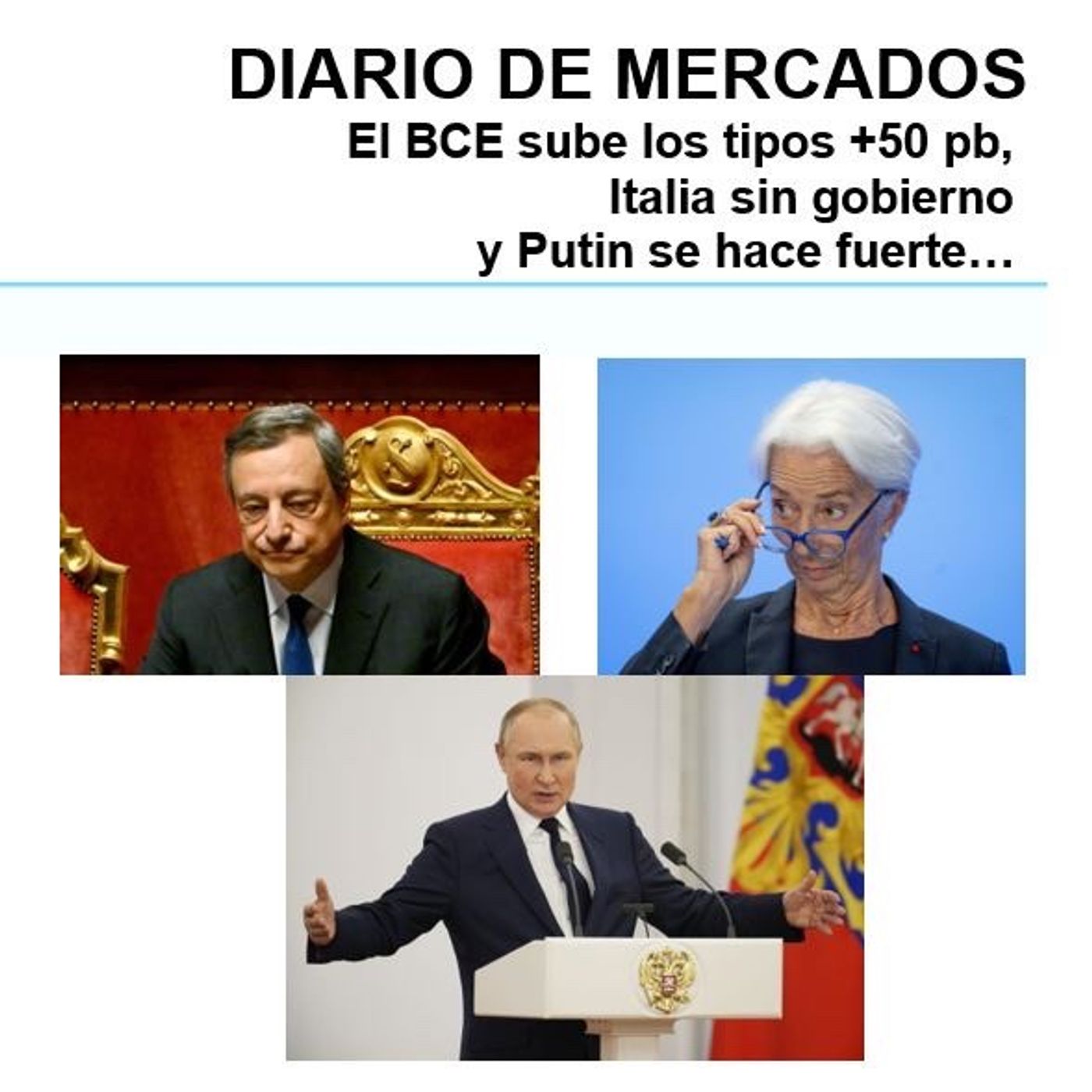 PODCAST en abierto DIARIO DE MERCADOS Viernes 22 Julio episode artwork