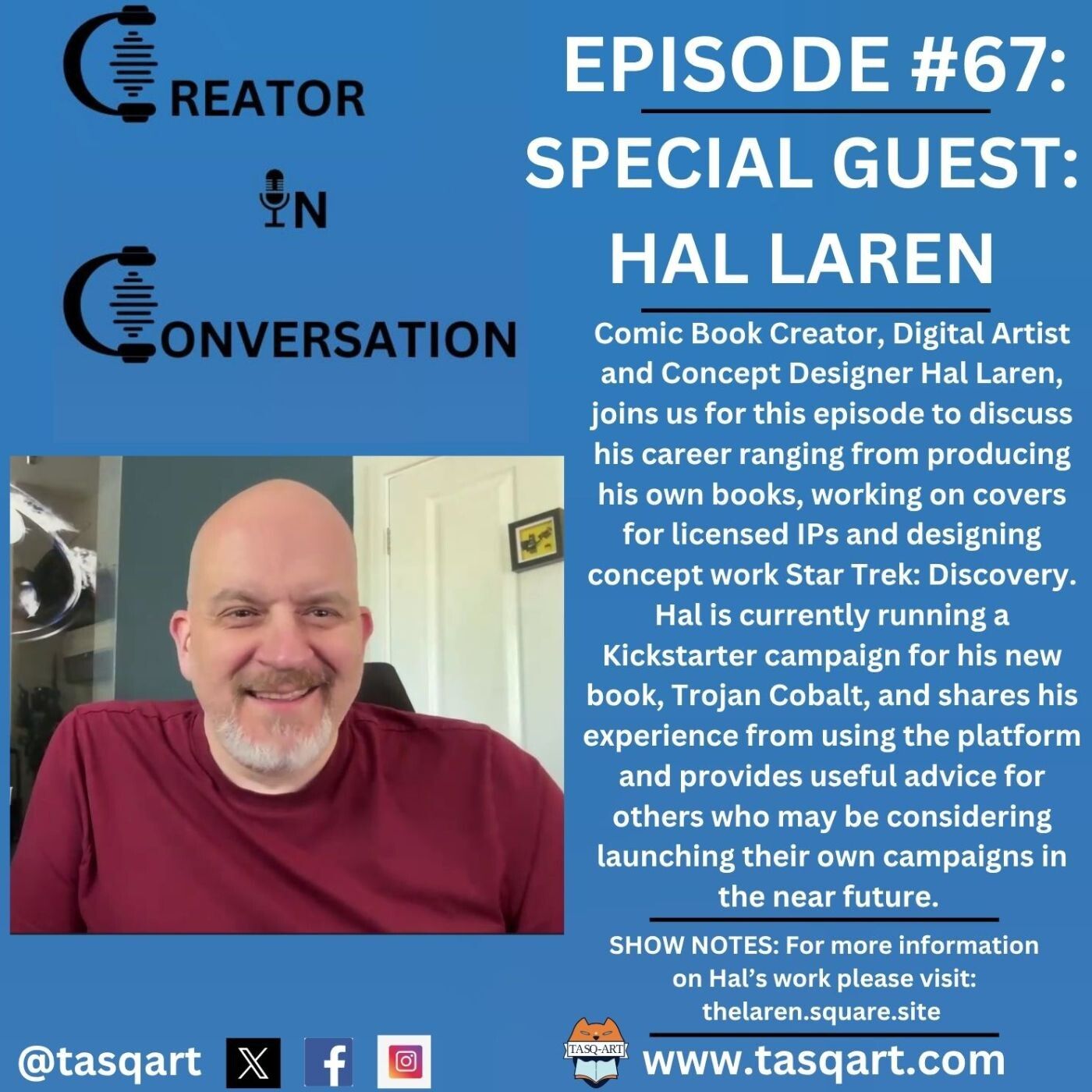 Hal Laren: Creator In Conversation Ep. 67 episode artwork