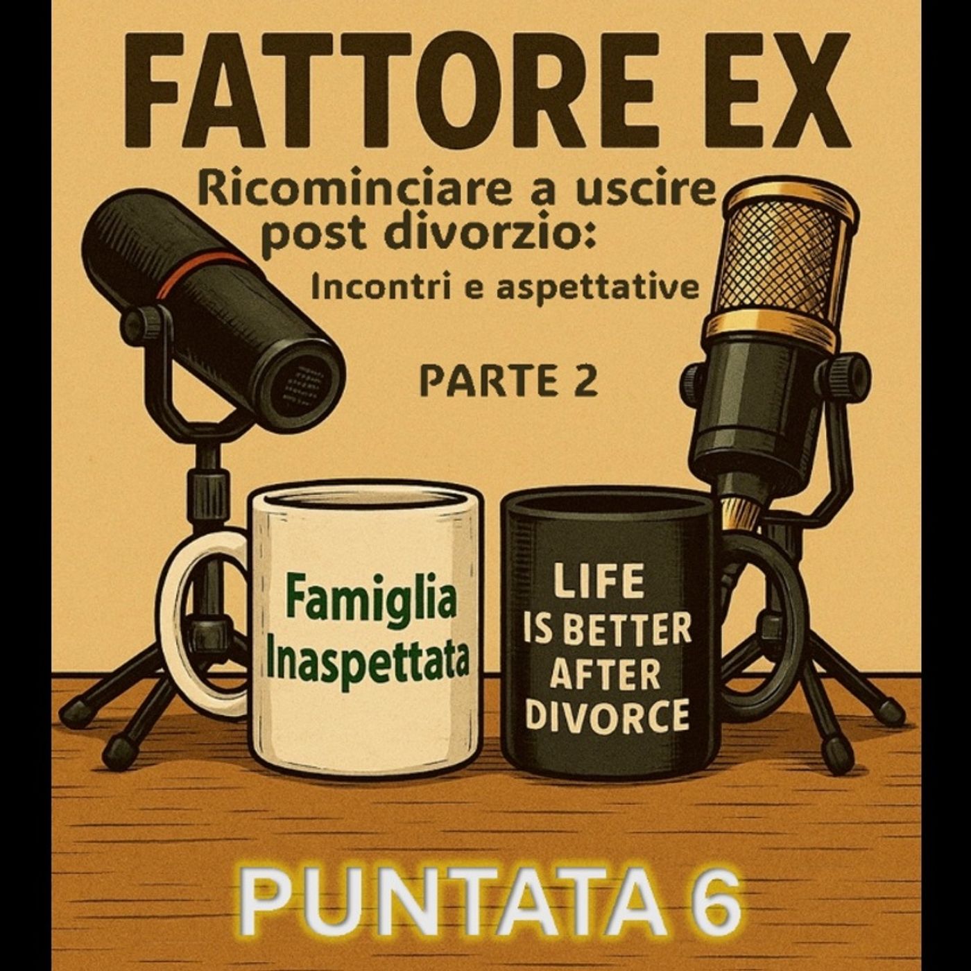 Puntata 6 – Ricominciare a uscire dopo il divorzio: incontri e aspettative (seconda parte) episode artwork