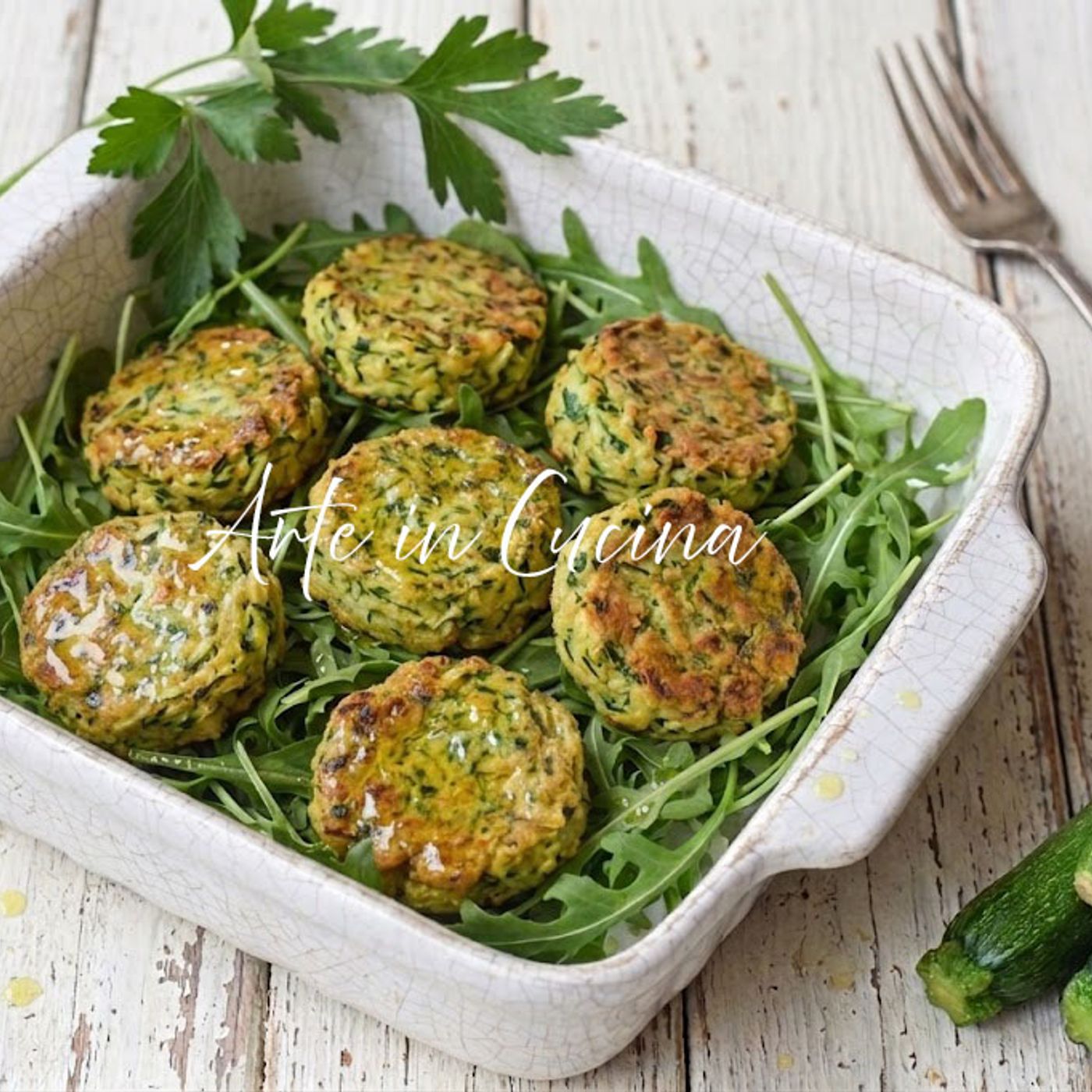 POLPETTE di CECI e ZUCCHINE in friggitrice ad aria