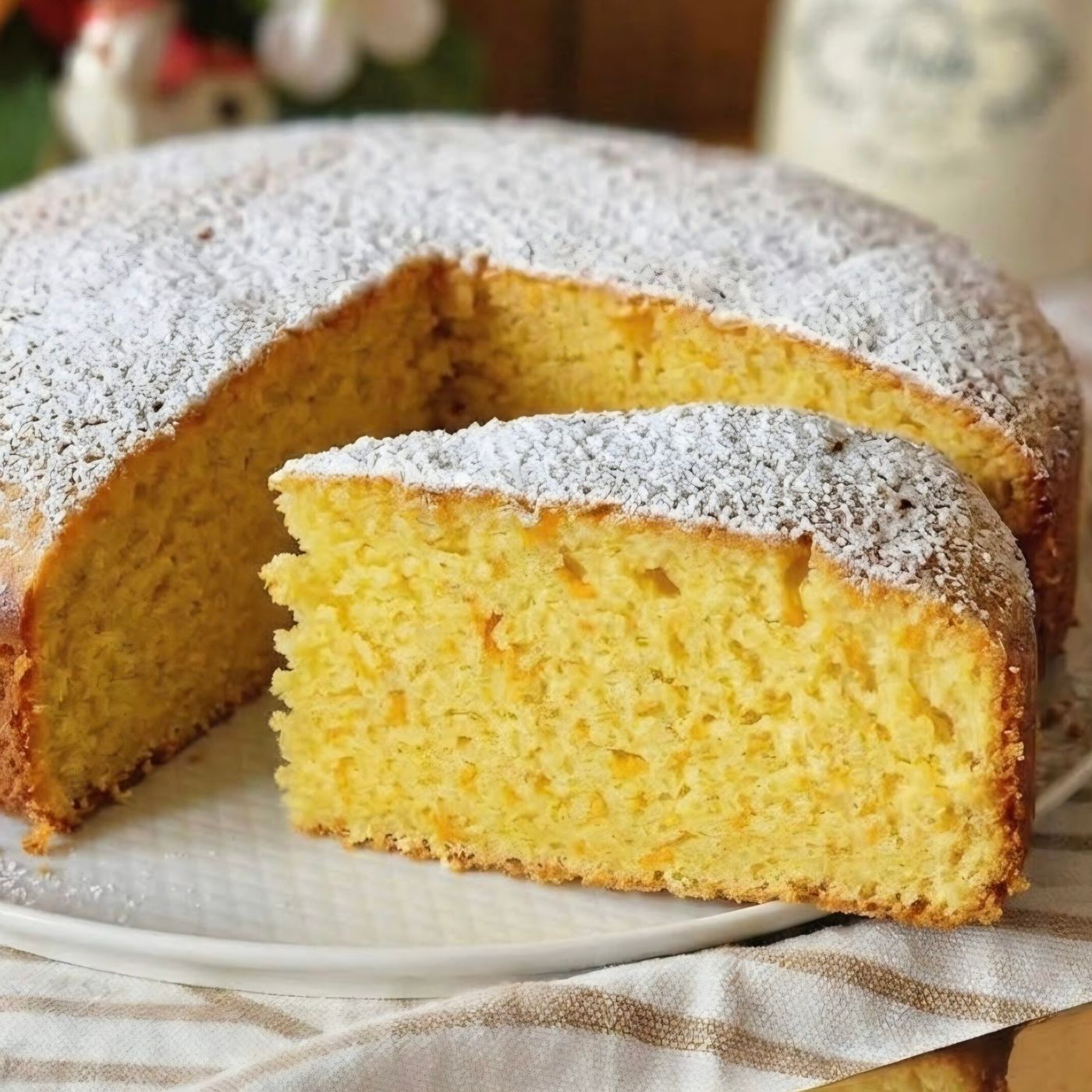 Torta all’arancia: dolce ricetta semplice della nonna