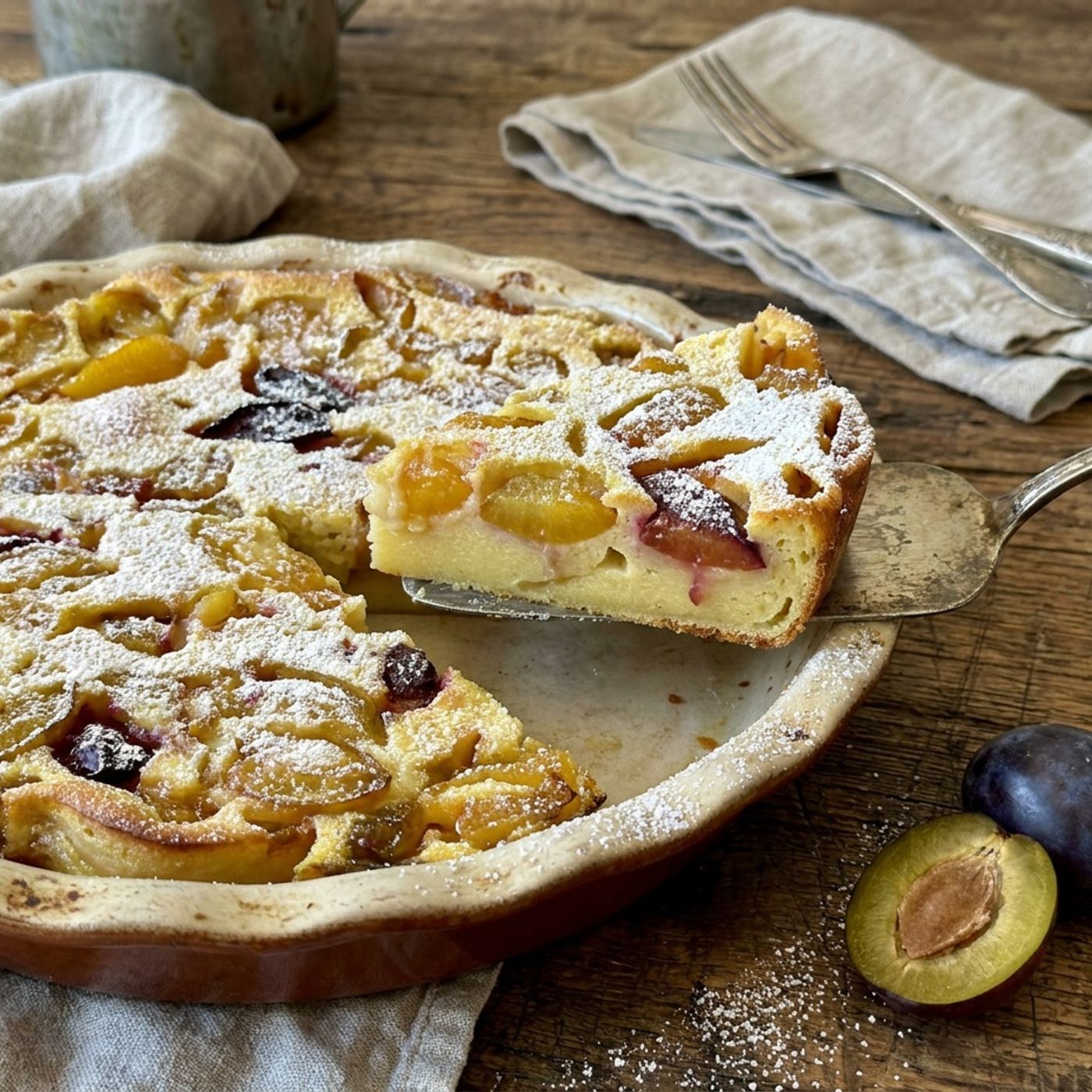 Clafoutis di prugne: il dolce francese facile e irresistibile episode artwork