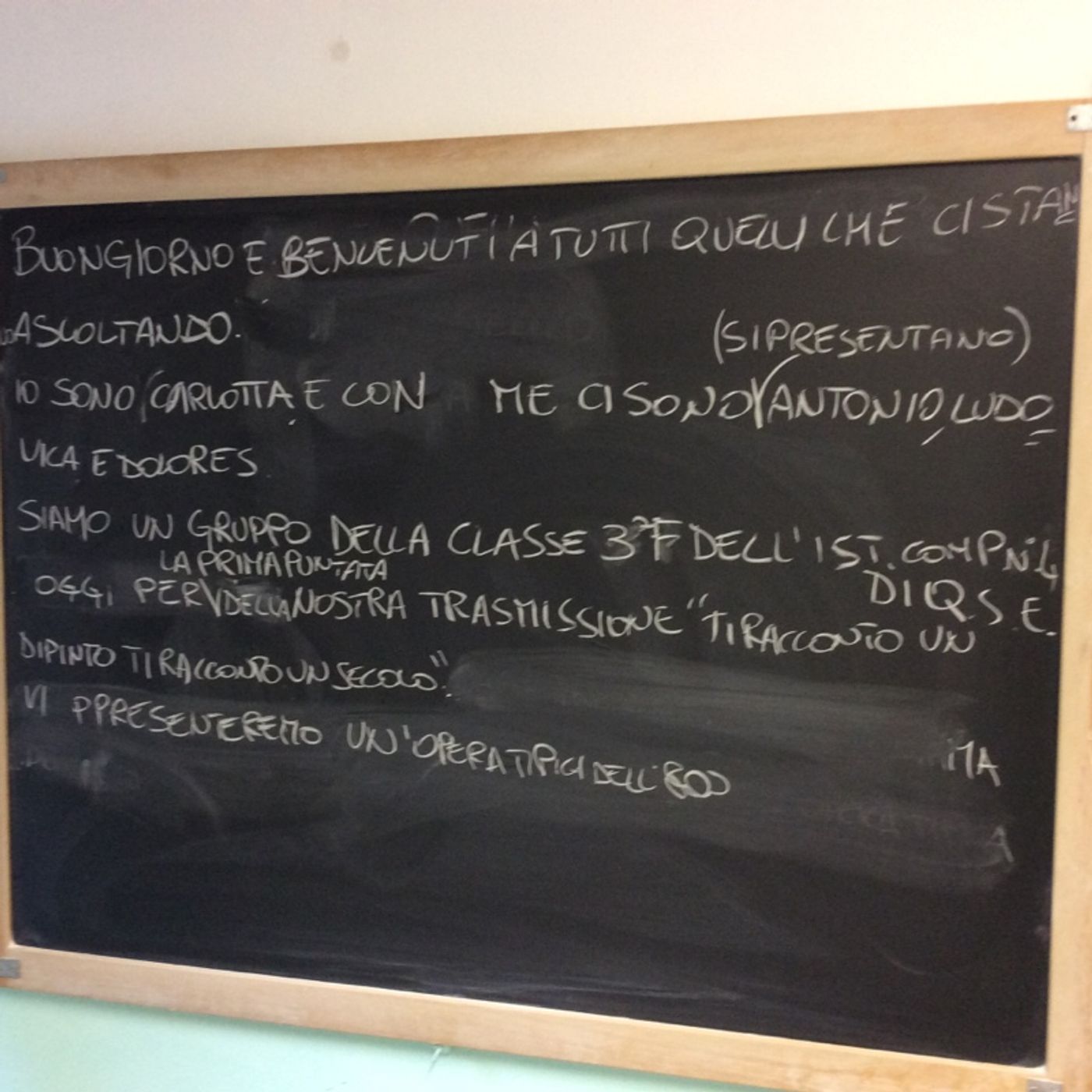 Ti Racconto un dipinto, Ti Racconto..