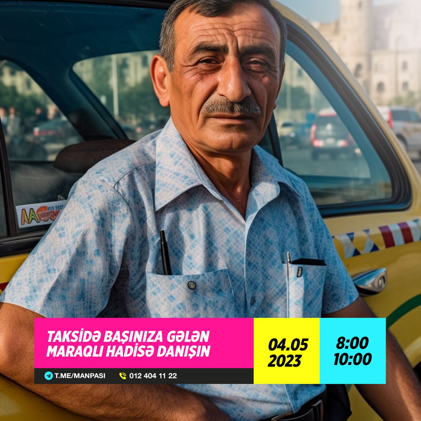 Taksidə baş verən dəli hekayələr 04.05.2023