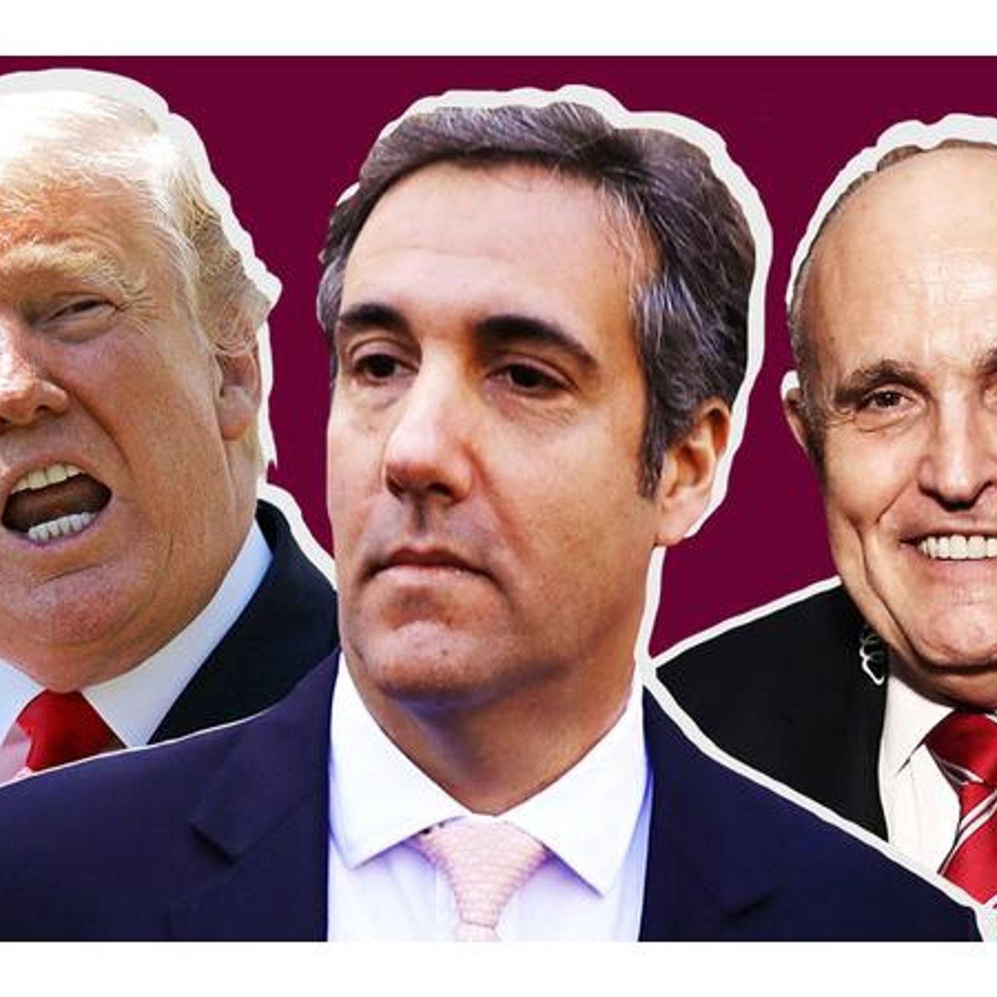 Is President Donald Trump and Rudy Giuliani witness tampering with Cohen family episode artwork