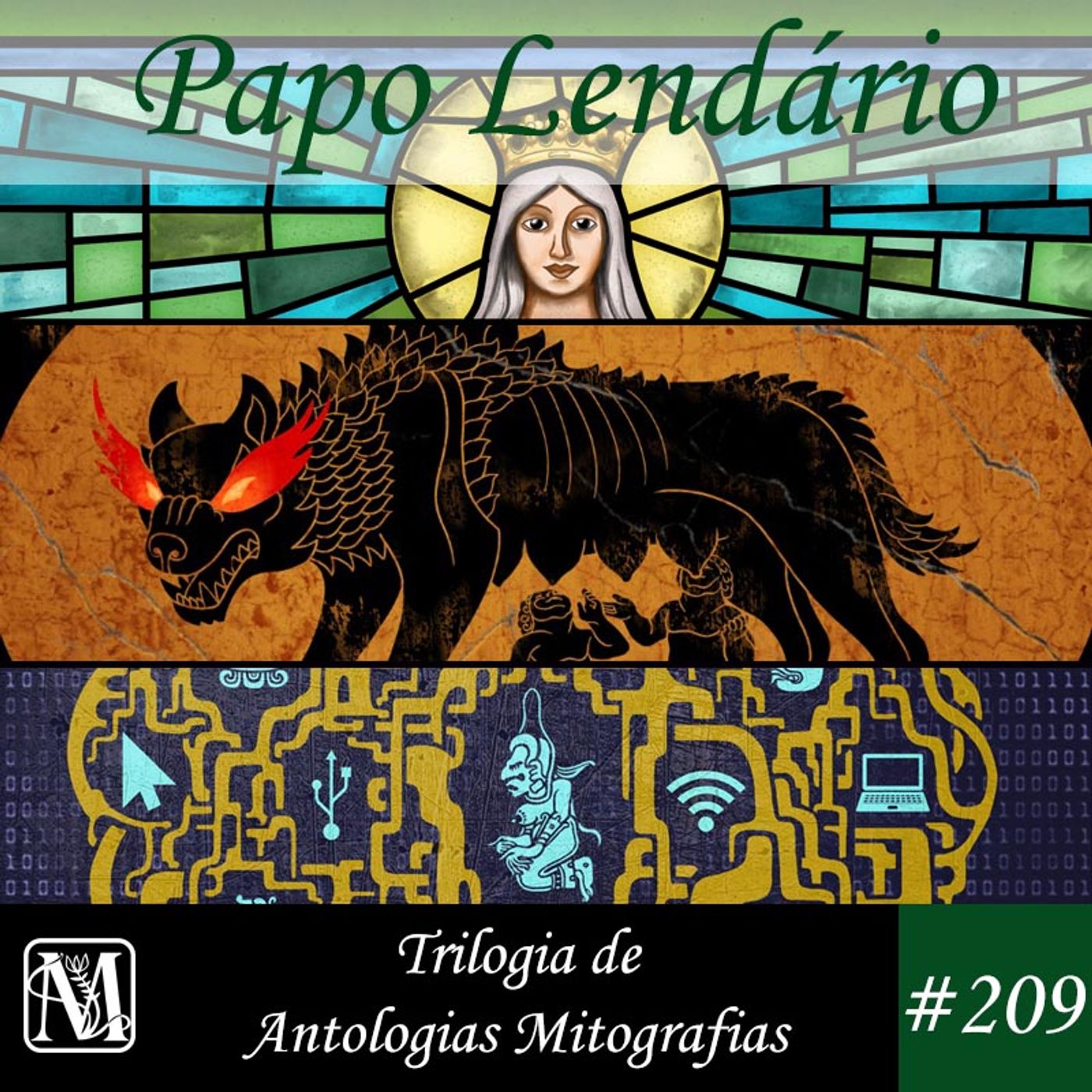 Papo Lendário #209 – Trilogia de Antologias Mitografias