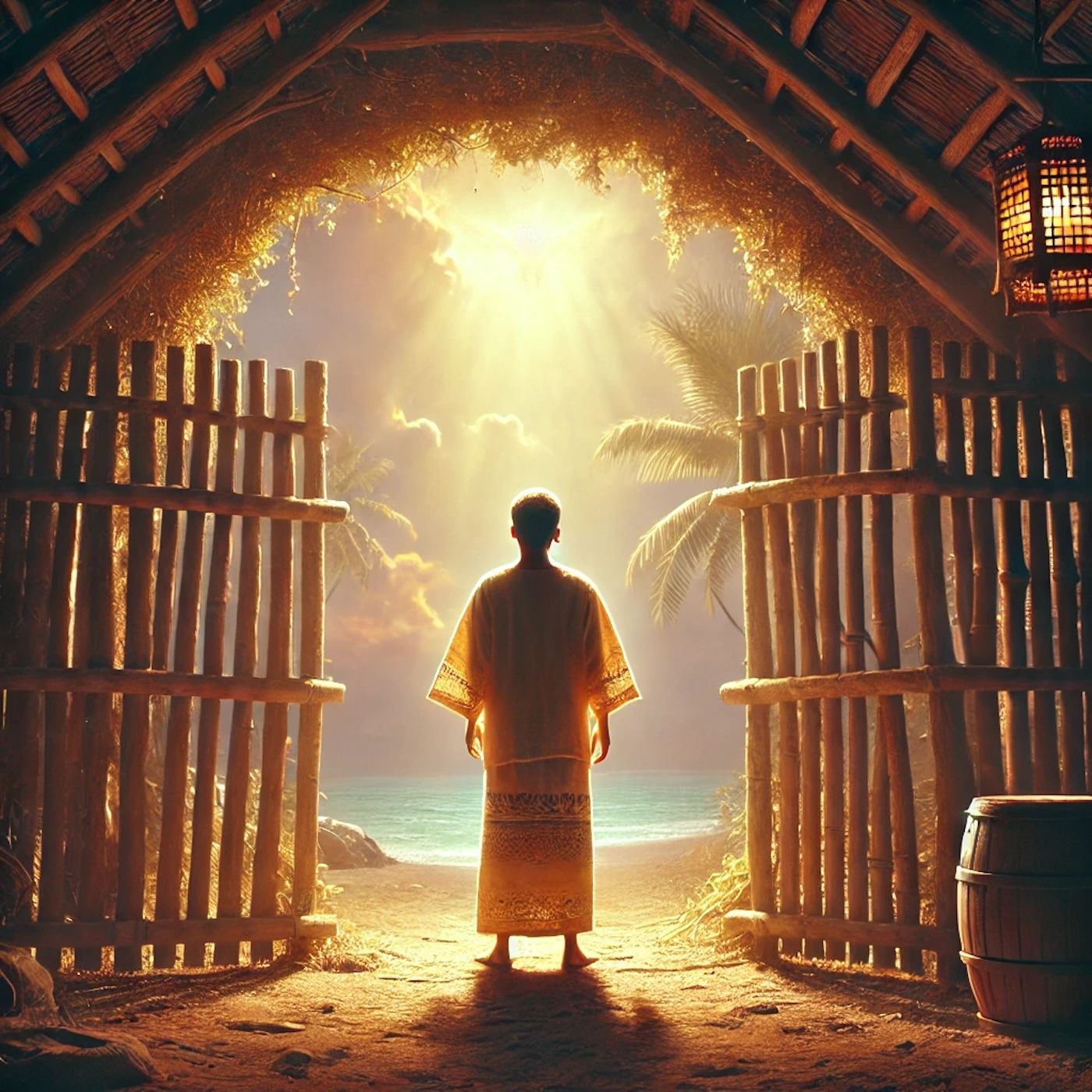 "Ang pagtubos ay dapat makuha sa pamamagitan ng mabubuting gawa at perpektong asal." episode artwork