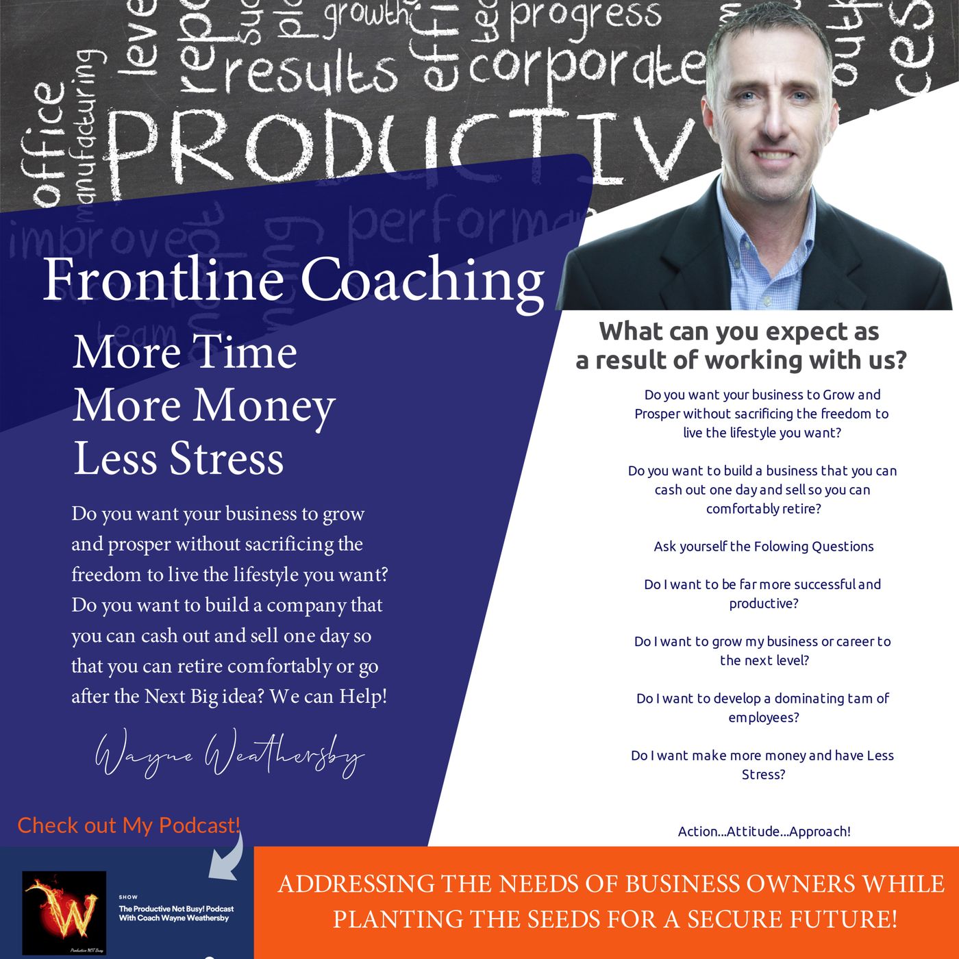 The Productive Not Busy! Podcast With Coach Wayne Weathersby