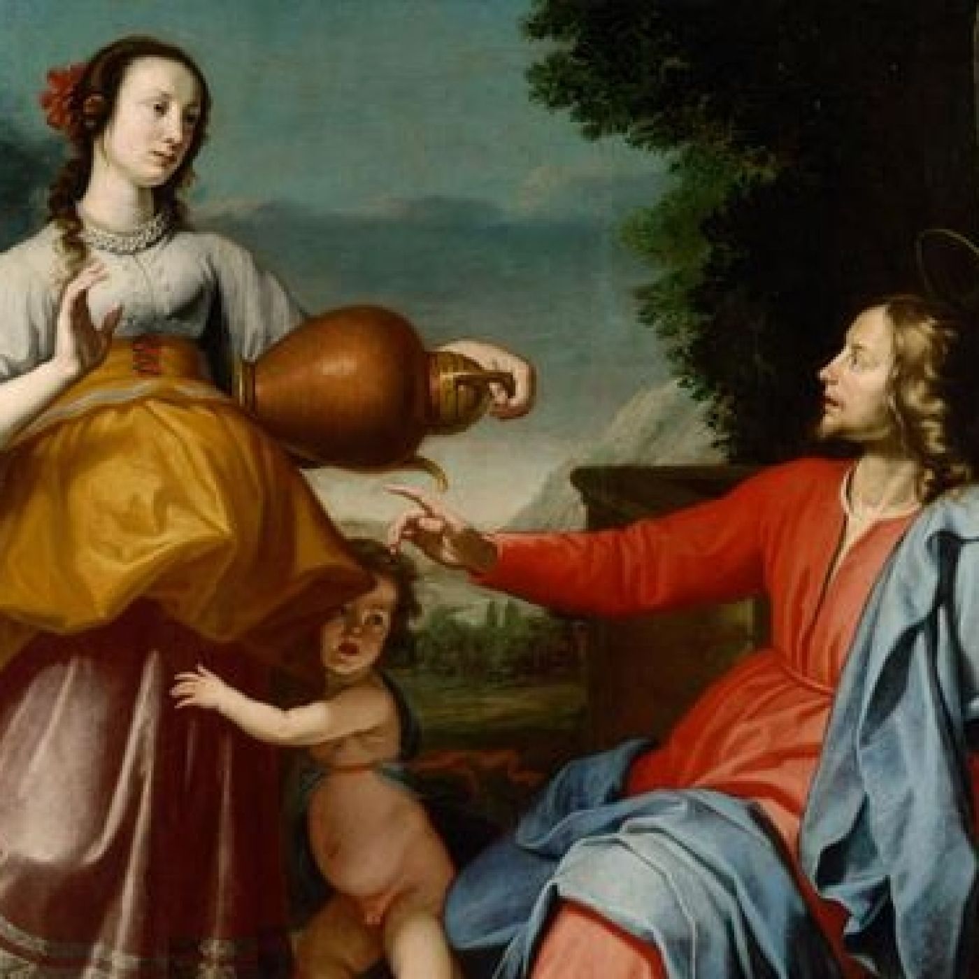 Jesús y la samaritana